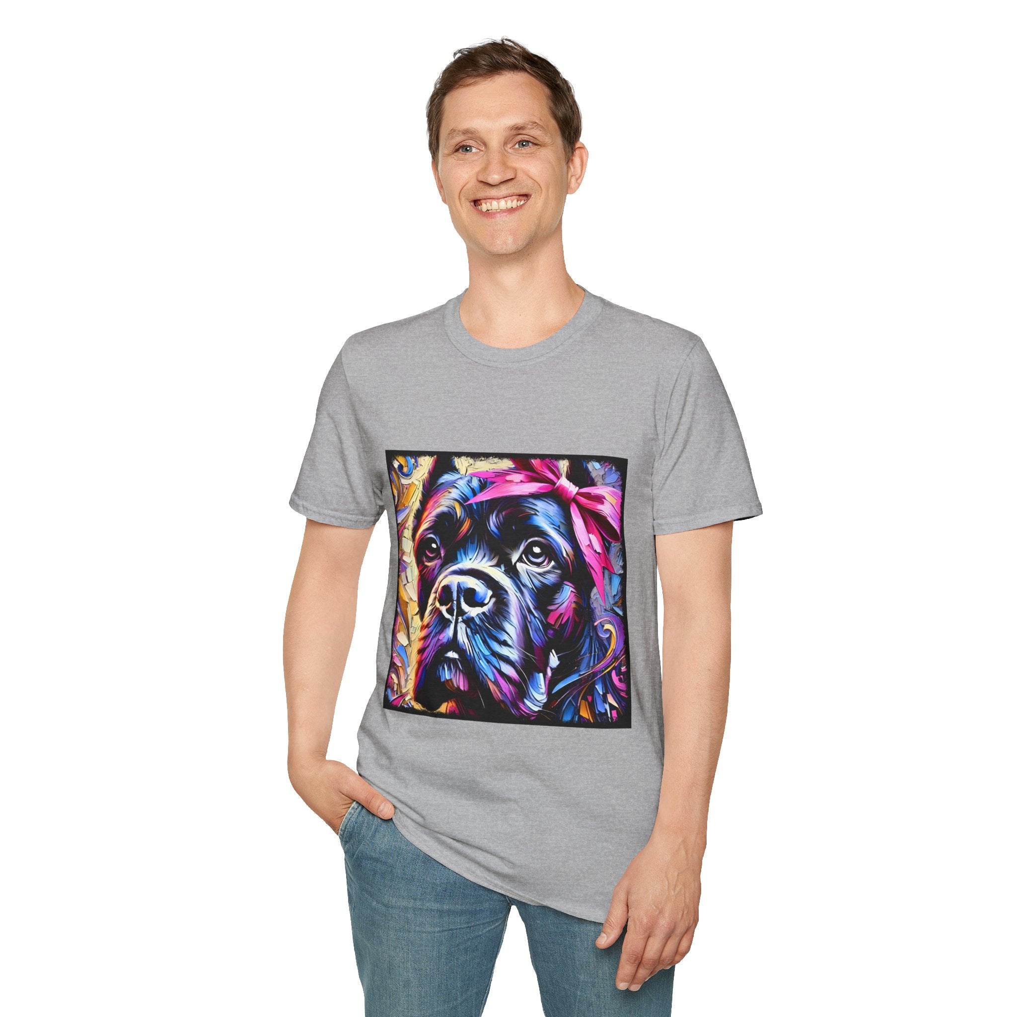 Cane Corso Colorful  Classic | Unisex Dog T-Shirt