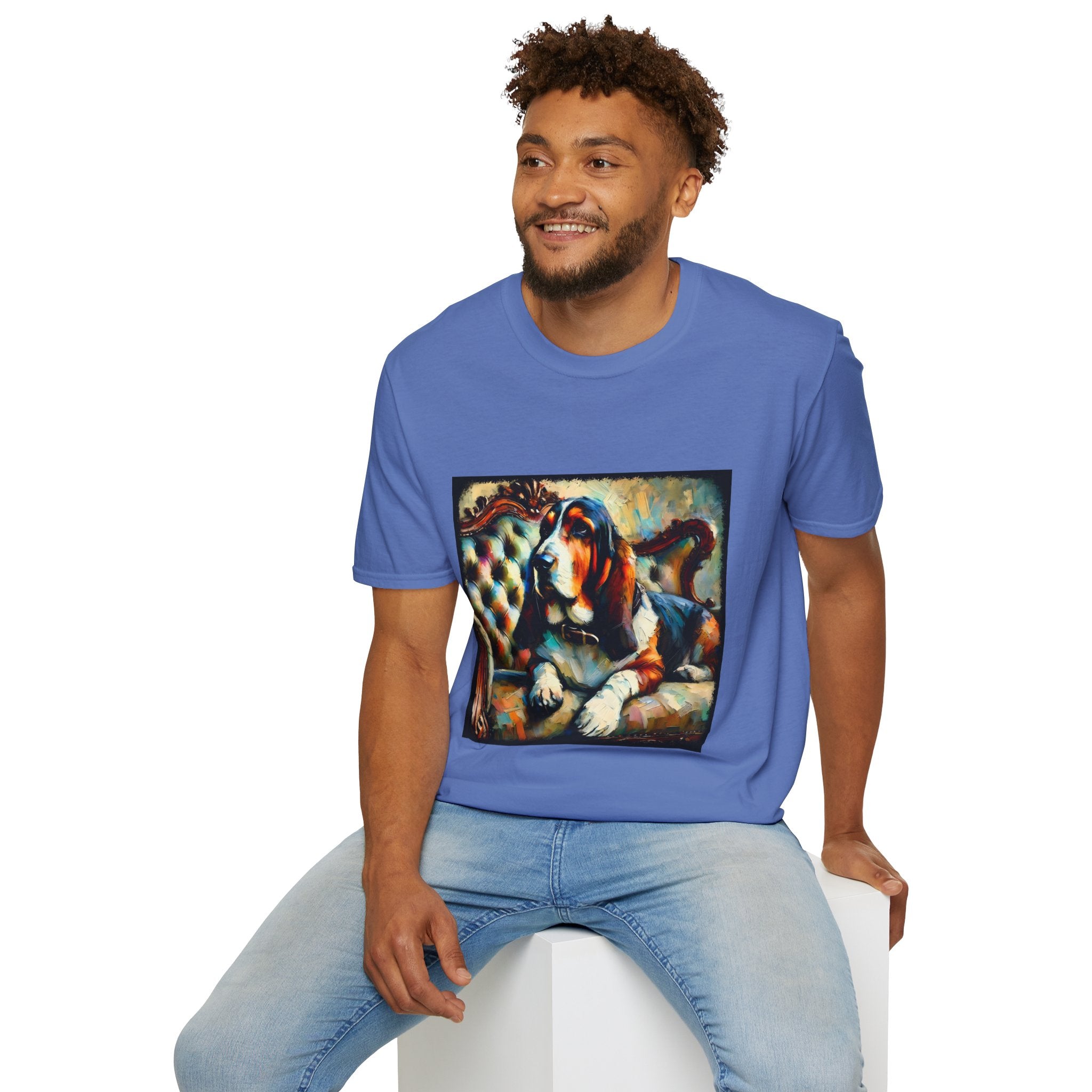Basset Hound Elegant Classic | Unisex Dog T-Shirt