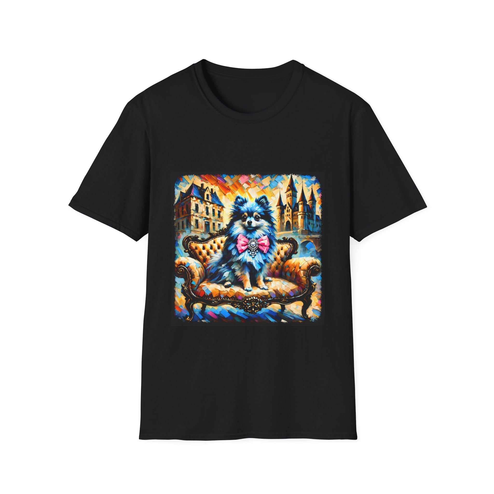 Pomeranian Blue Diamond Classic | Unisex Dog T-Shirt