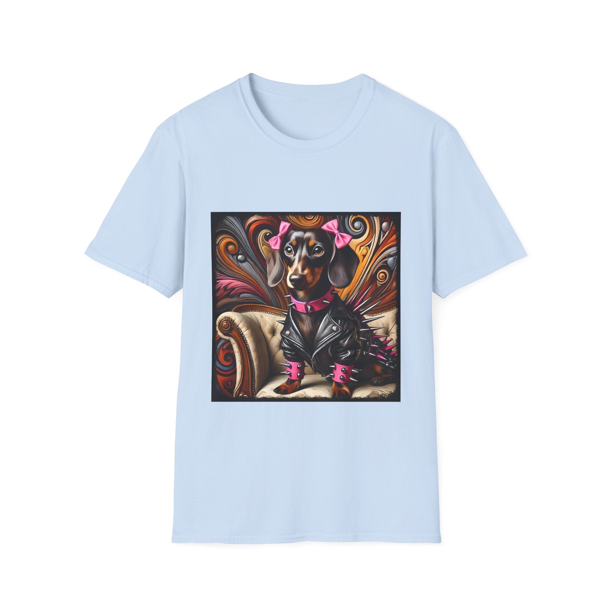 Dachshund Edgy Rocker | Unisex Dog T-Shirt