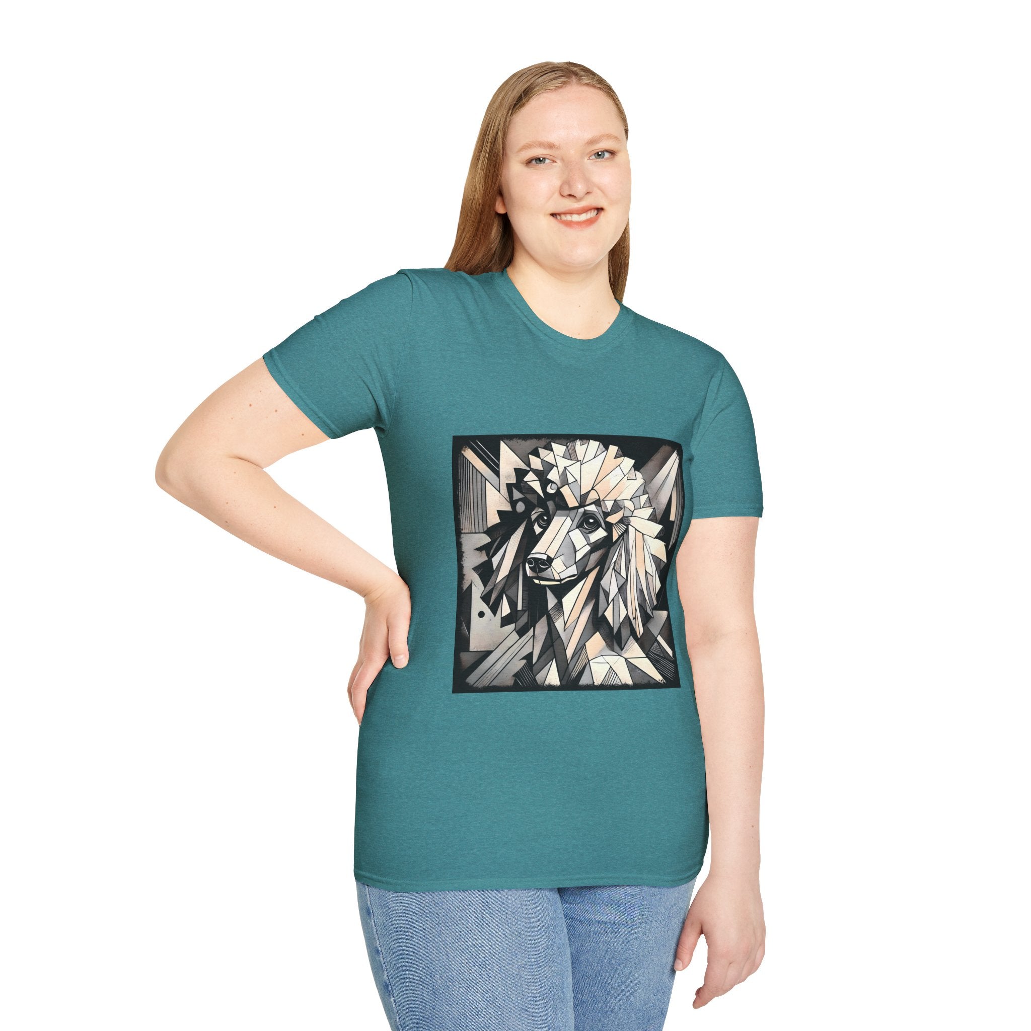 Poodle Geometric | Unisex Dog T-Shirt