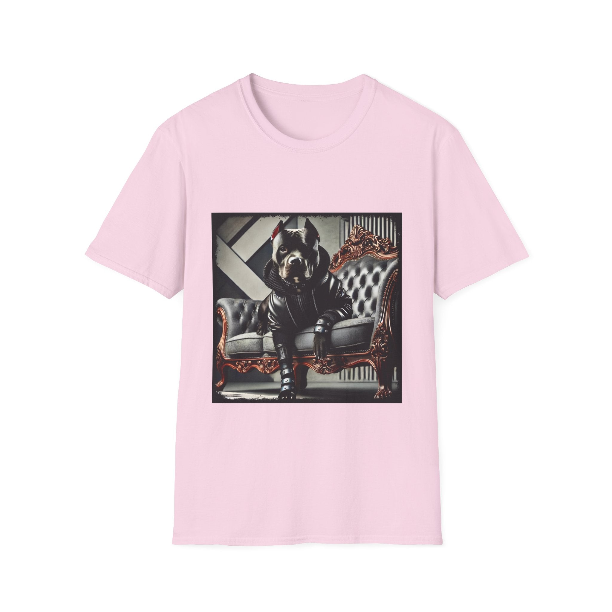 American Pit Bull Terrier Shirt | Leather Rebel Dog Lover Tee