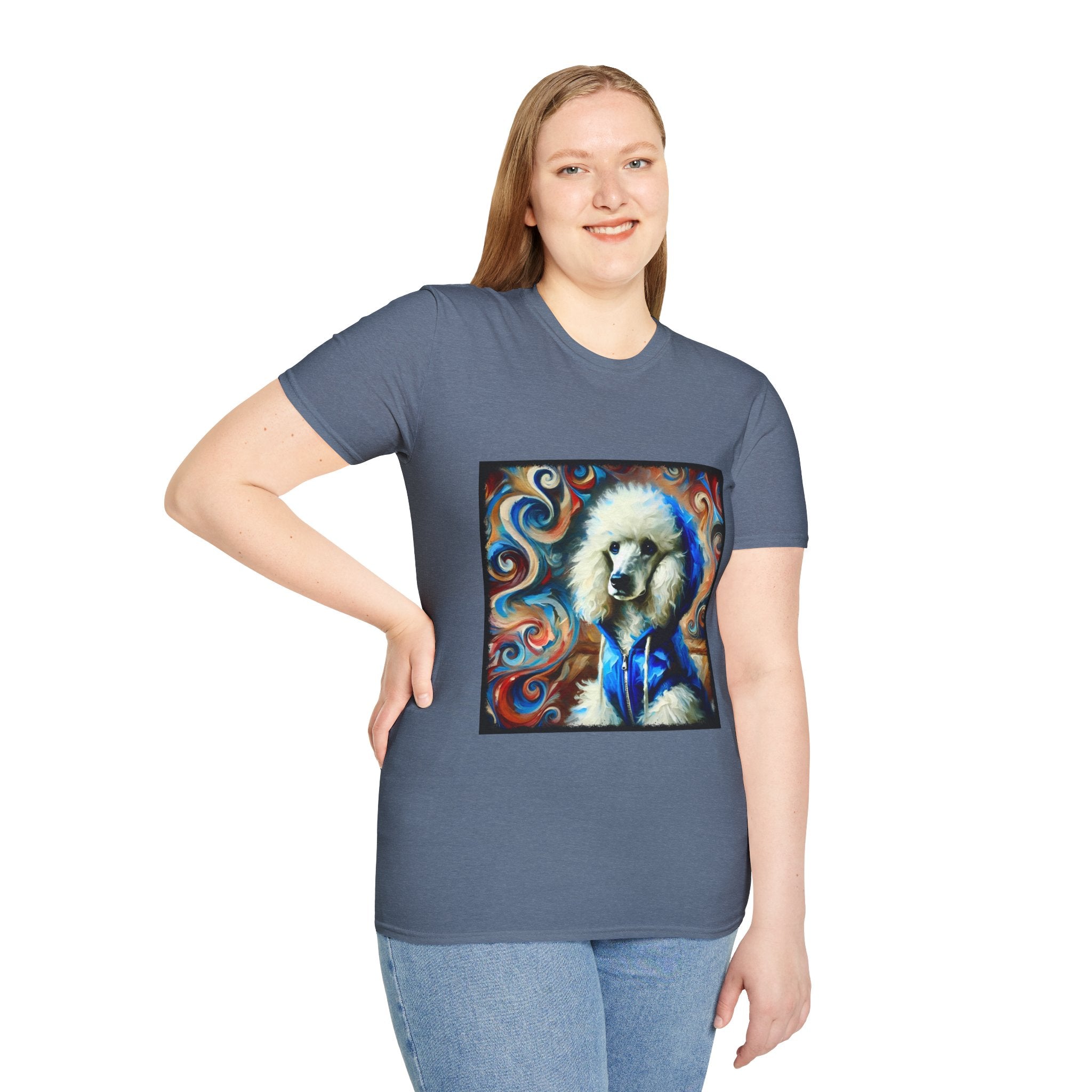 Poodle Street Style Swirl | Unisex Dog T-Shirt