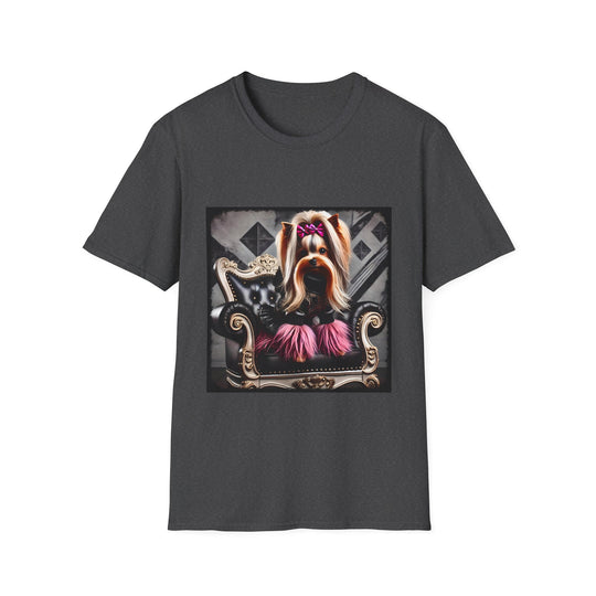 Yorkshire Terrier True Trendsetter design dog lover unisex t-shirt in dark heather