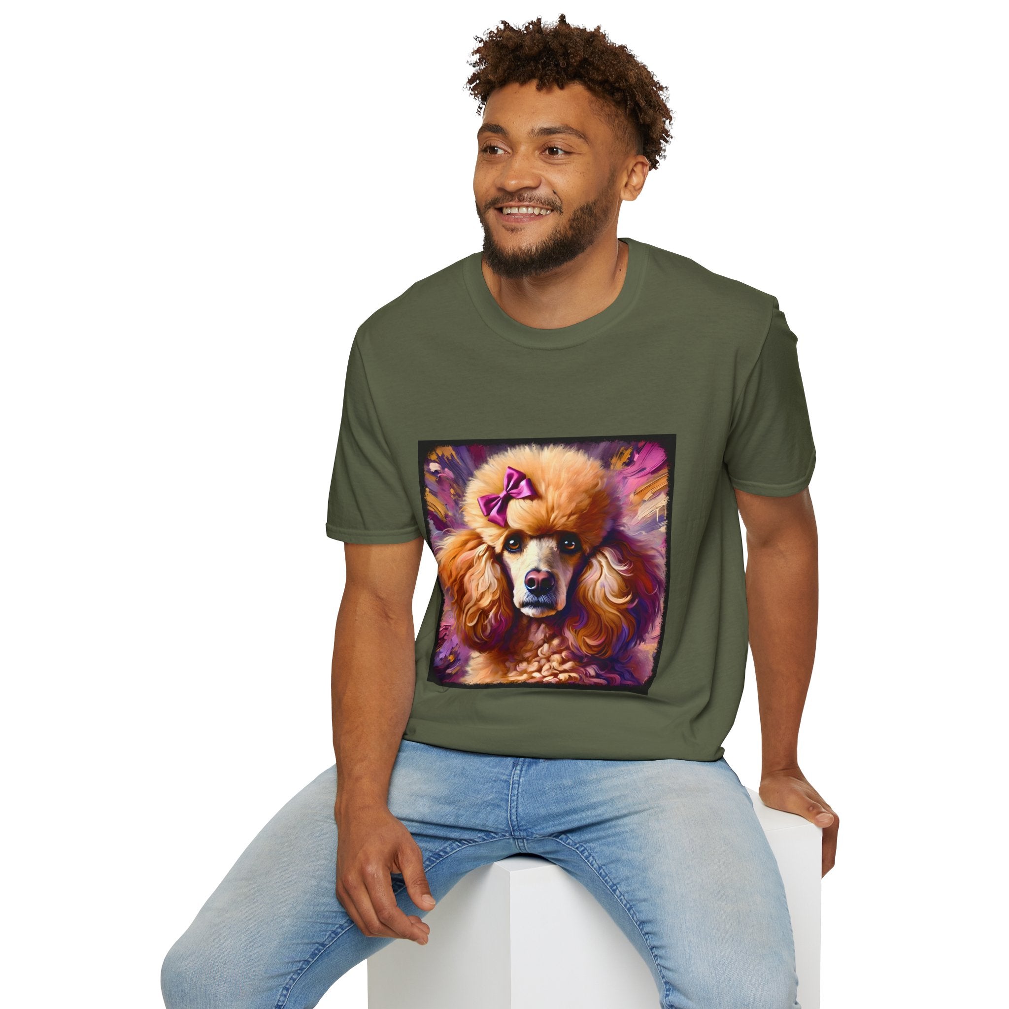 Poodle Burst Classic | Unisex Dog T-Shirt