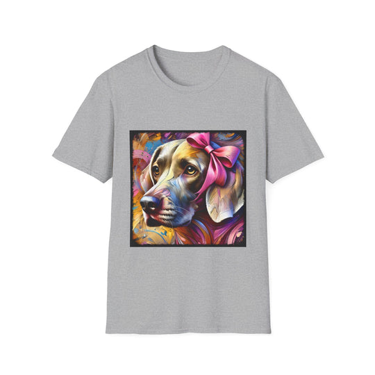 Weimaraner Stunning Classic design dog lover unisex t-shirt in sport grey