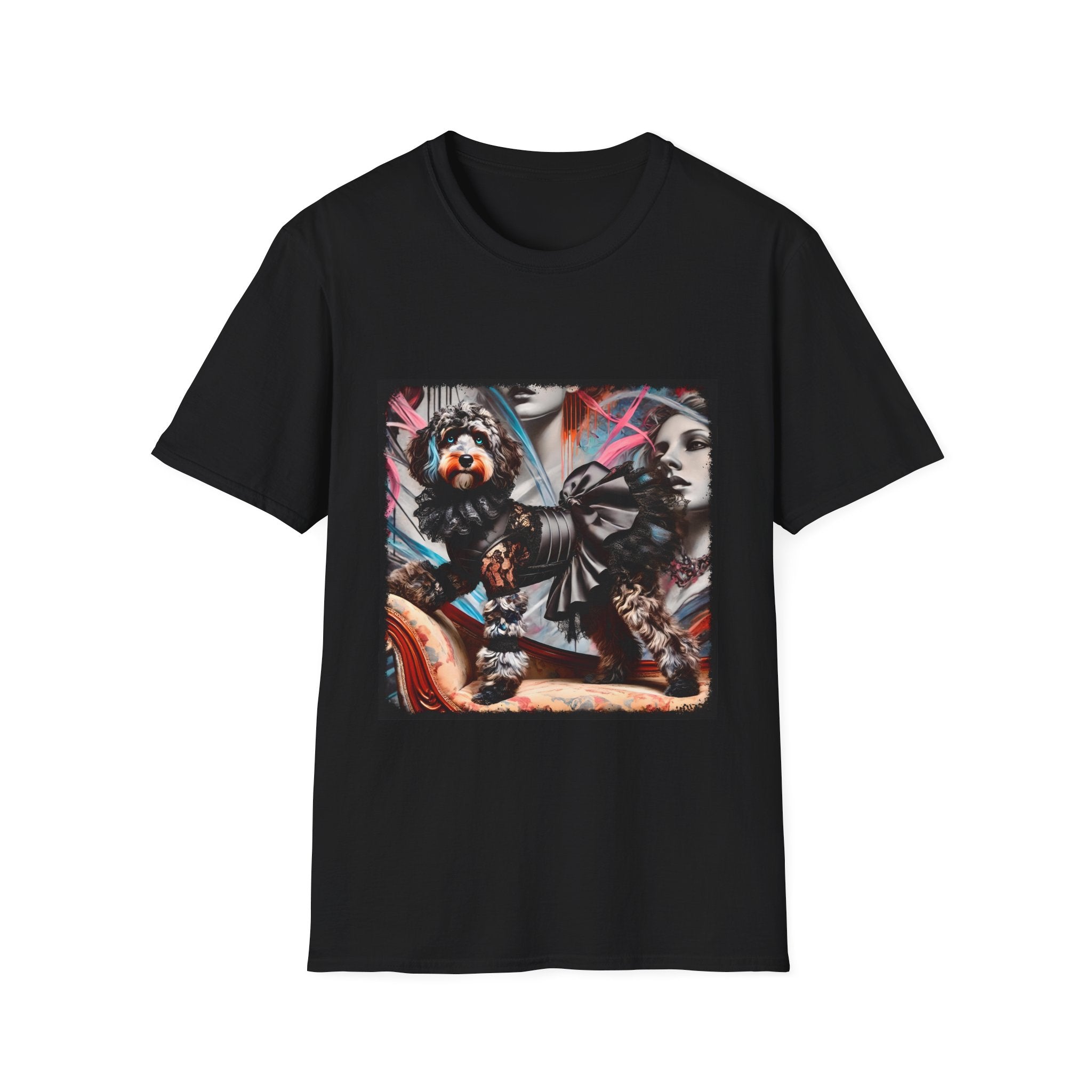 Aussiedoodle Rebel Rocker | Unisex Dog T-Shirt