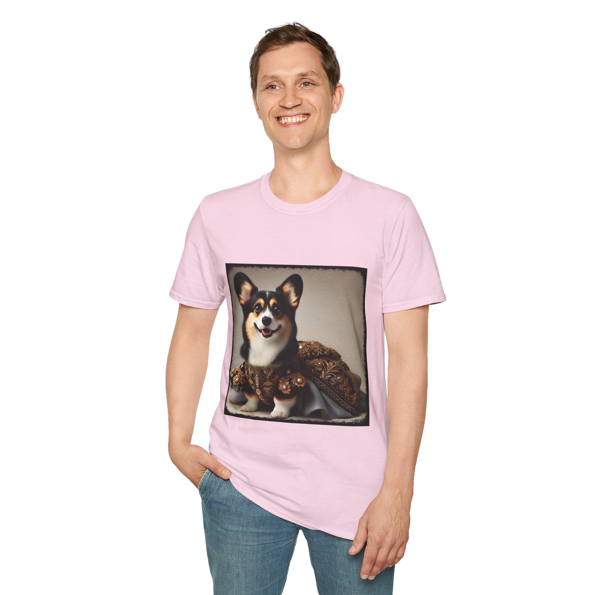 Pembroke Welsh Corgi Ballroom Babe | Unisex Dog T-Shirt