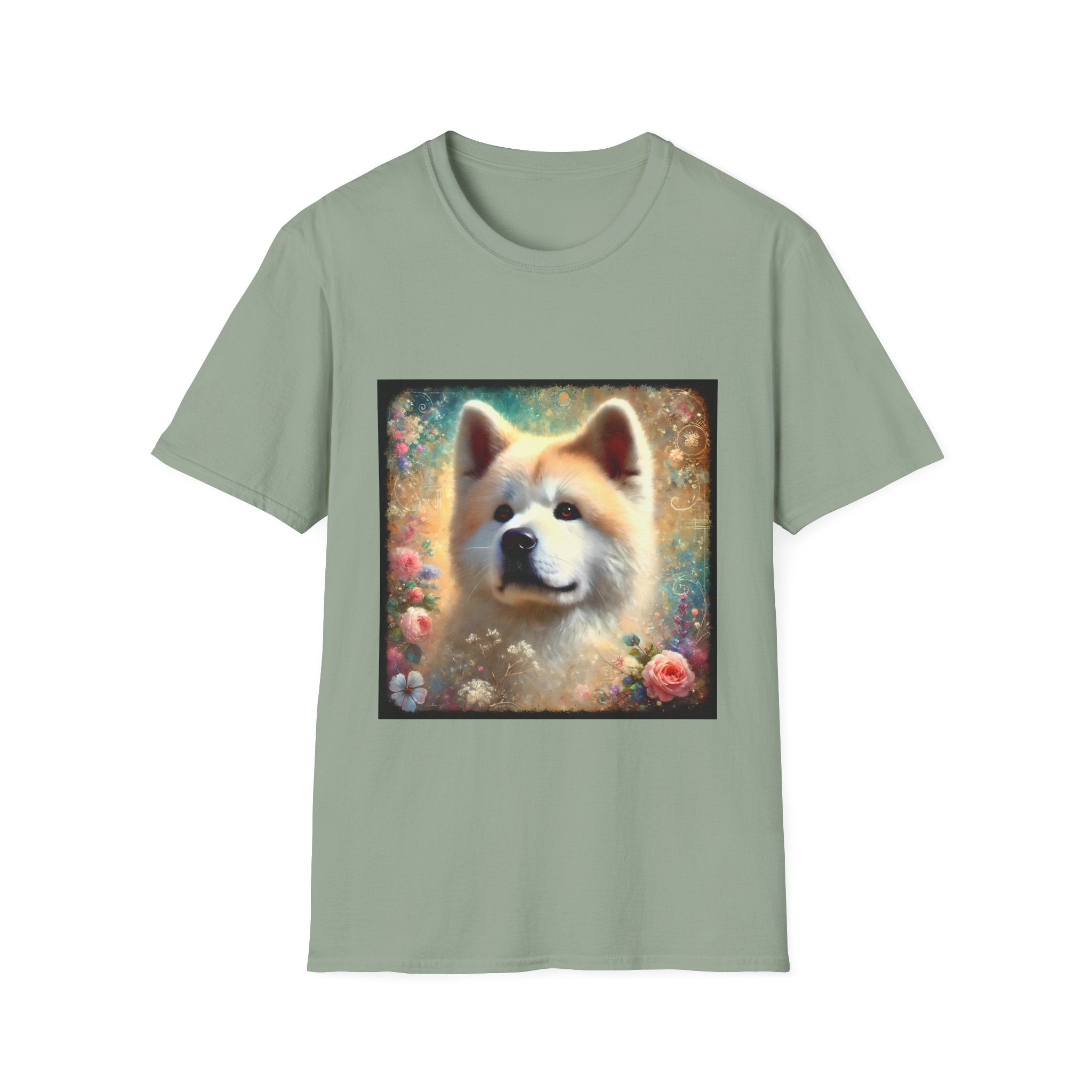 Akita Shirt | Cosmic Garden Dog Lover Tee