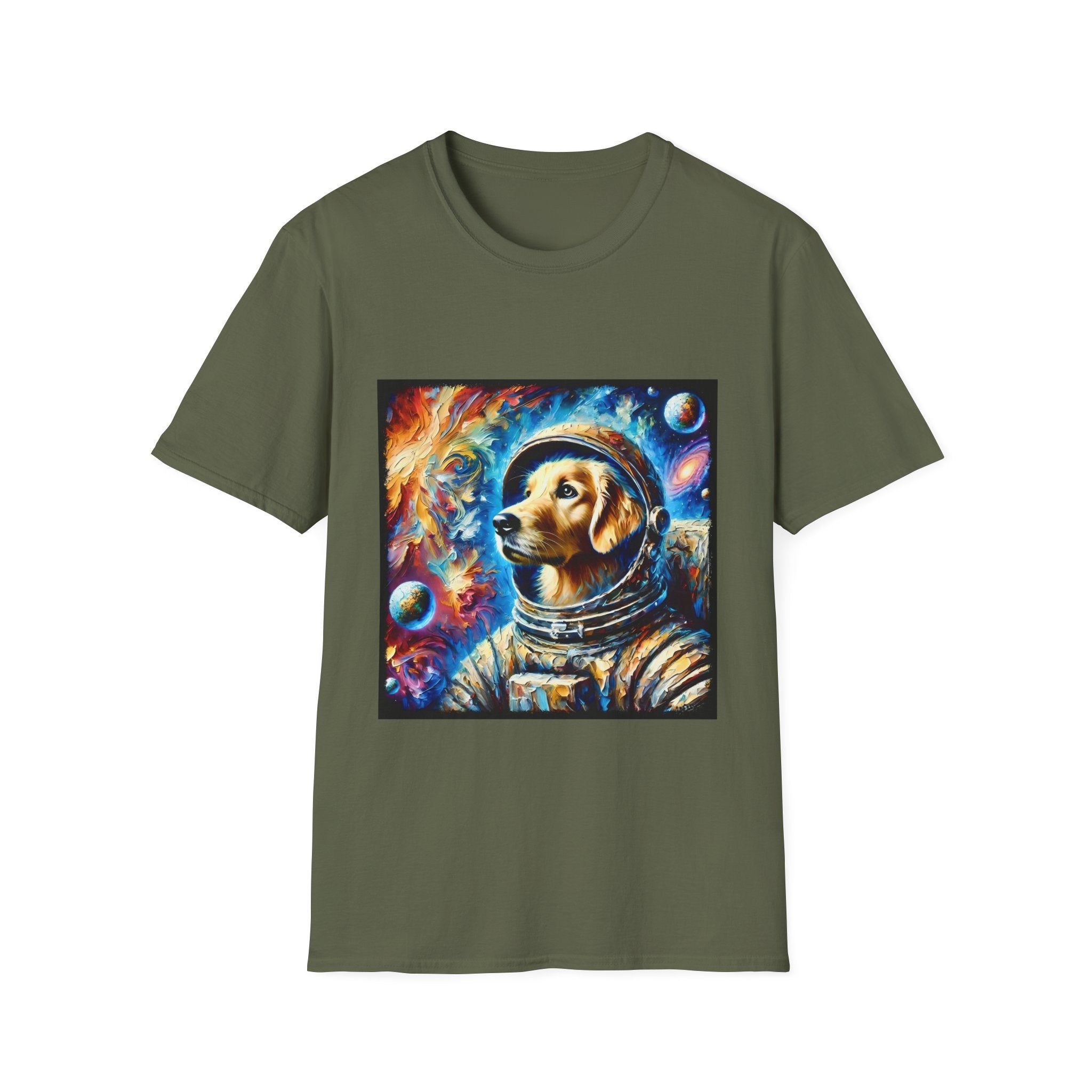 Golden Retriever Shirt | Space Pup Dog Lover Tee