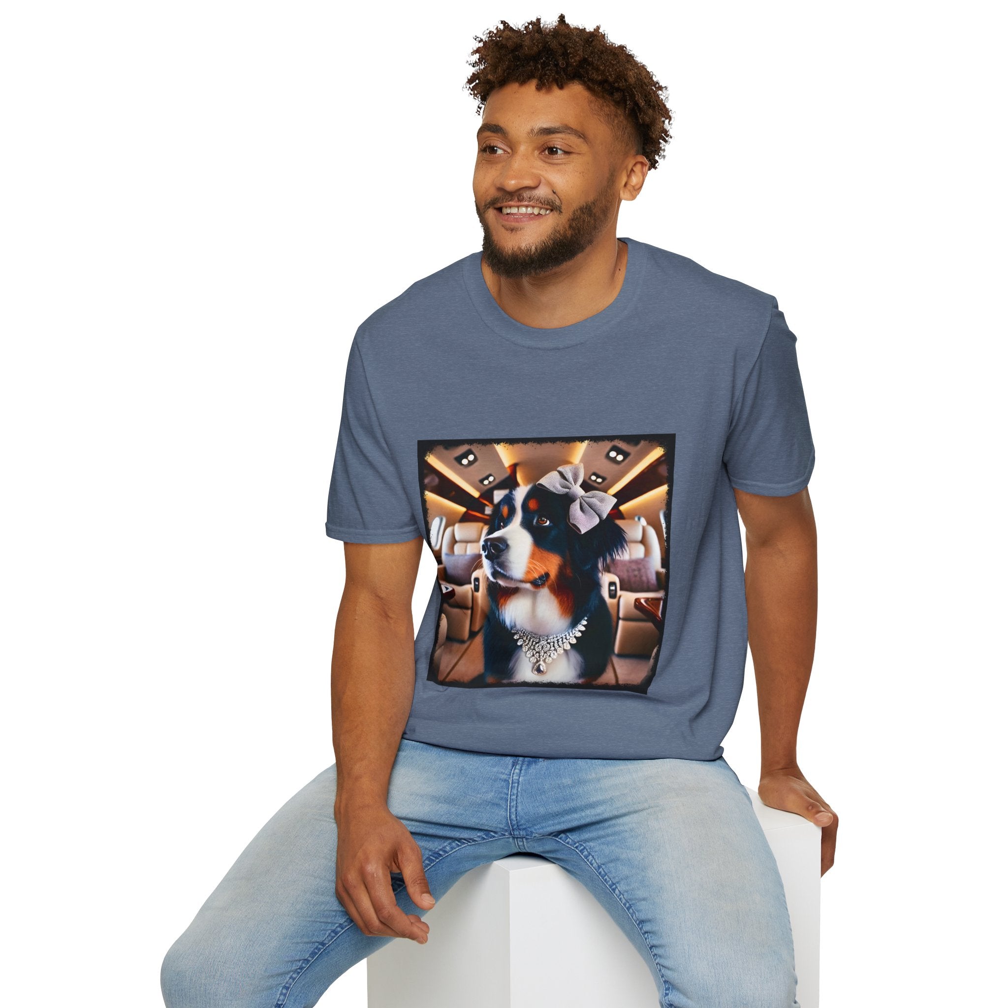 Bernese Mountain Dog Very Important Canine | Unisex Dog T-Shirt