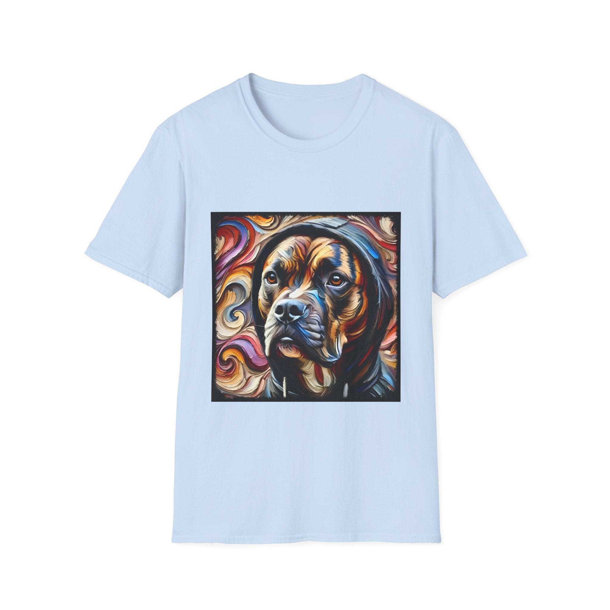 American Pit Bull Terrier Shirt | Downtown Swirl Dog Lover Tee