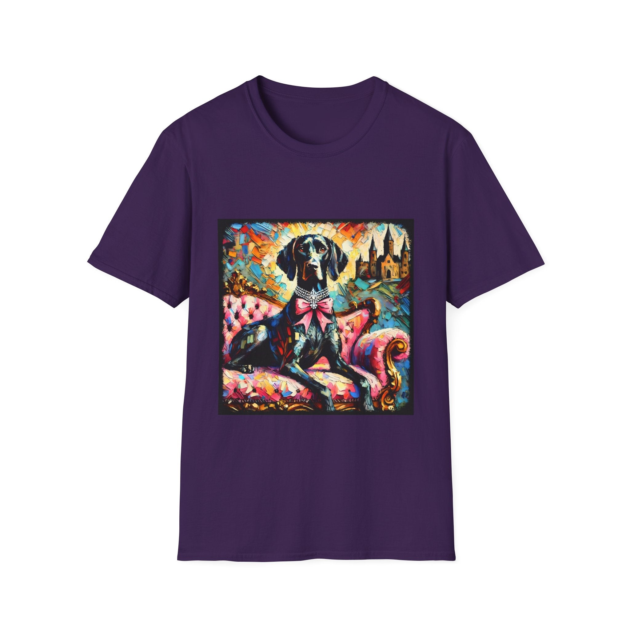 German Shorthaired Pointer Diamond Princess Classic II | Unisex Dog T-Shirt