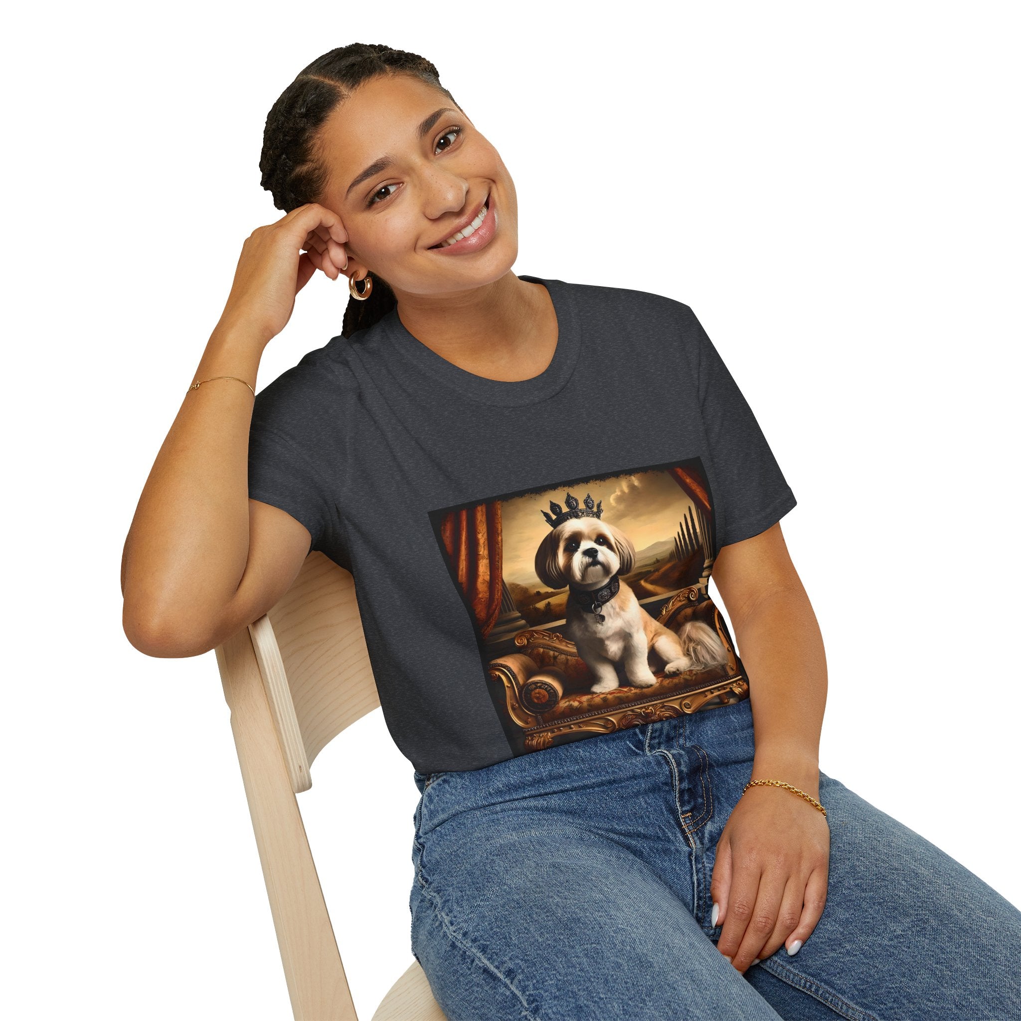 Shih Tzu Crowned Prince | Unisex Dog T-Shirt