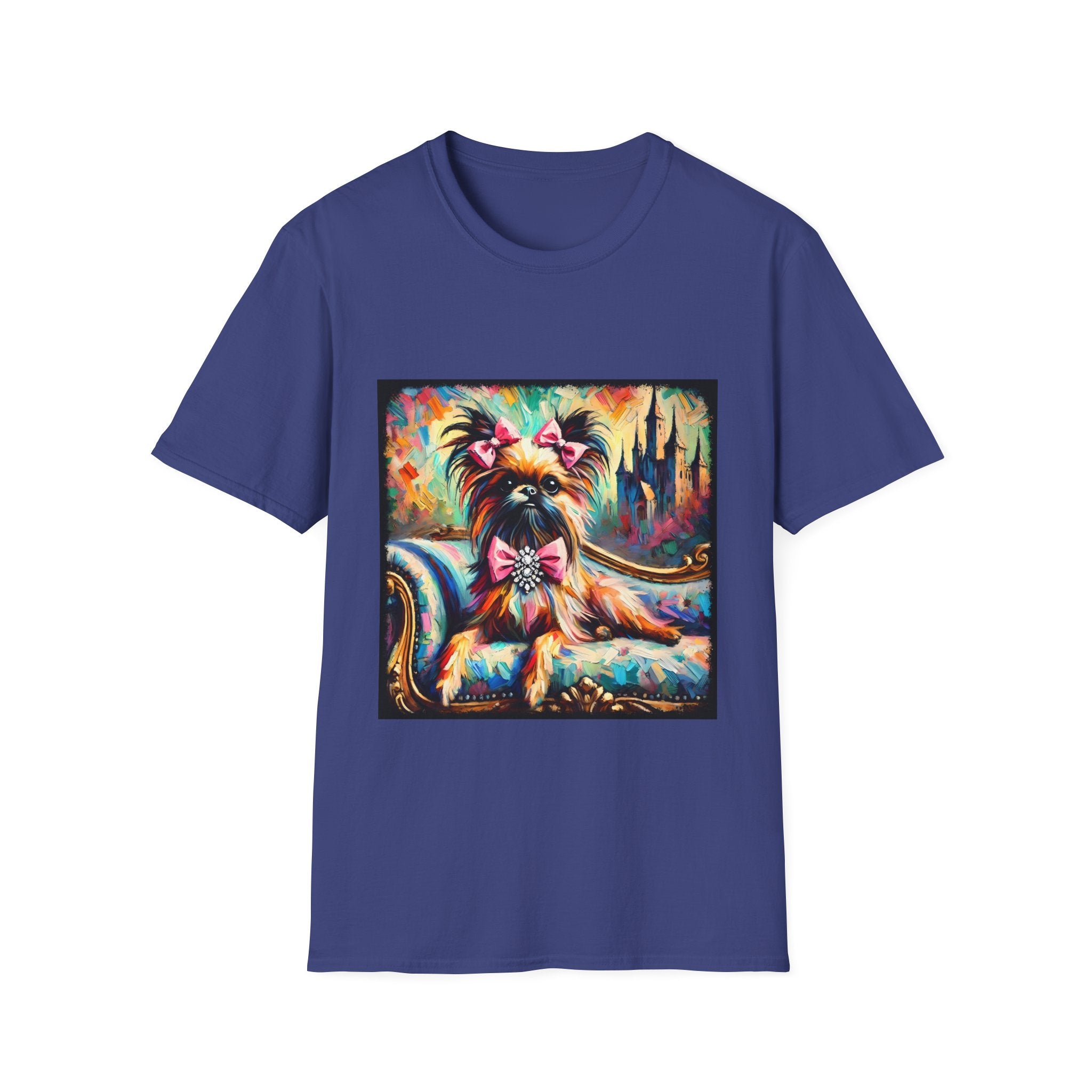 Brussels Griffon Diamond Princess Classic | Unisex Dog T-Shirt