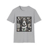 Bernese Mountain Dog B&W Bold Eyes | Unisex Dog T-Shirt