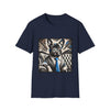 French Bulldog Shirt | B&W Blue Tie Dog Lover Tee