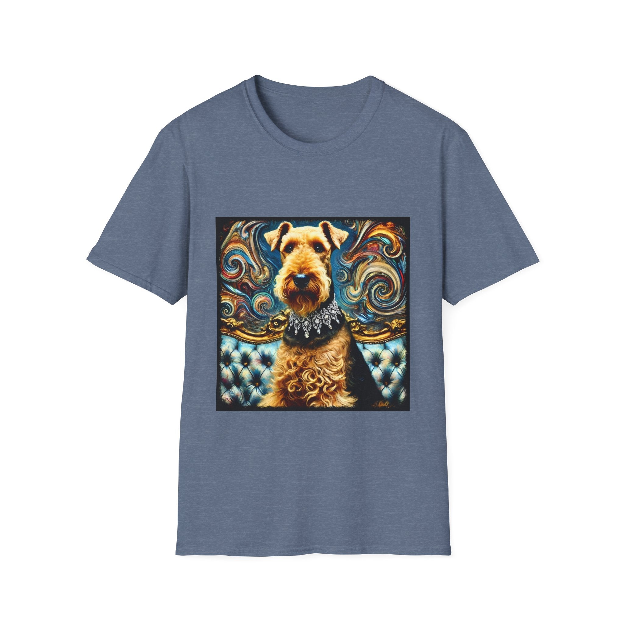 Airedale Terrier Shirt | Glam Swirl Dog Lover Tee