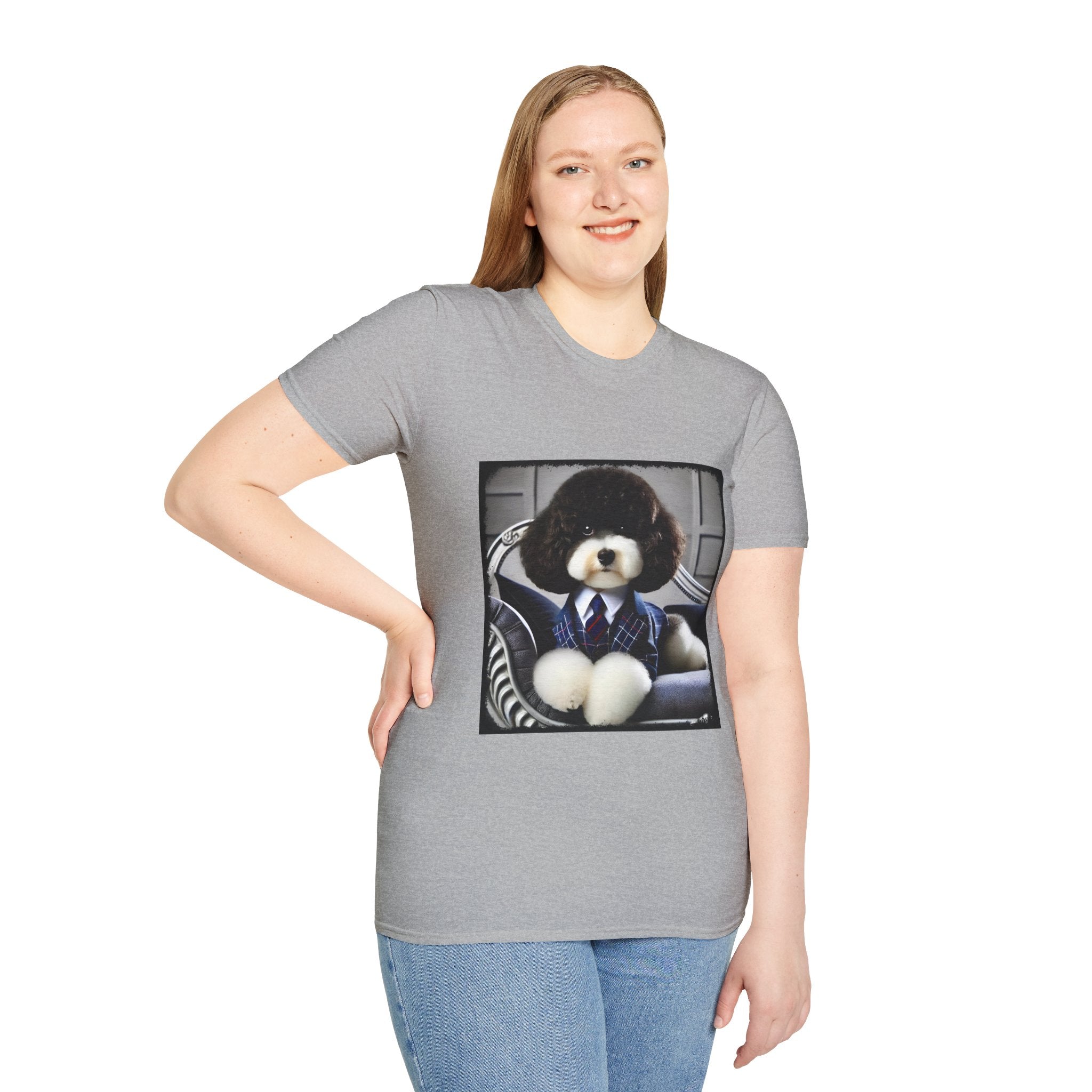 Poodle Dapper Dude| Unisex Dog T-Shirt