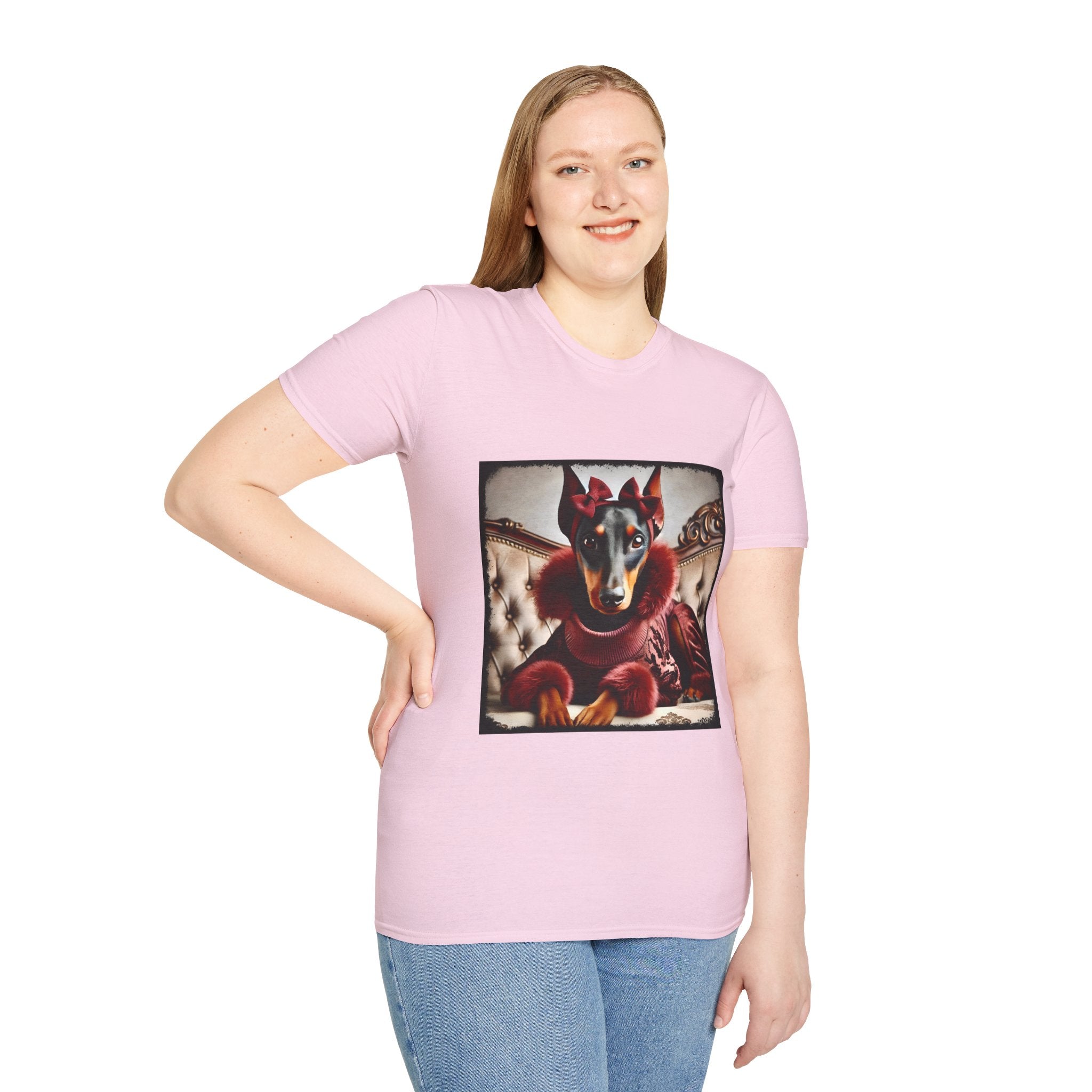 Doberman Pinscher Slay Queen | Unisex Dog T-Shirt