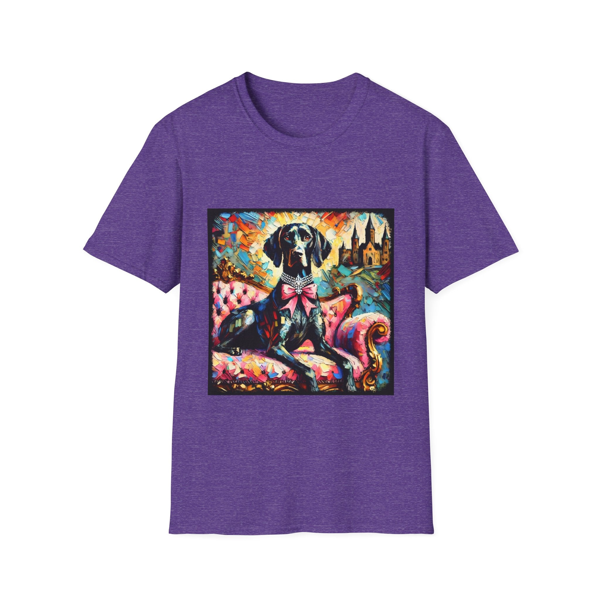 German Shorthaired Pointer Diamond Princess Classic II | Unisex Dog T-Shirt