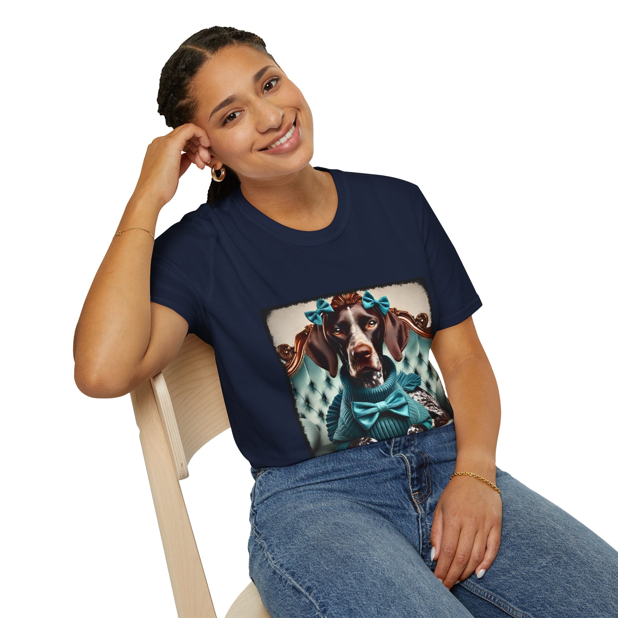 German Shorthaired Pointer Pawsh Icon | Unisex Dog T-Shirt
