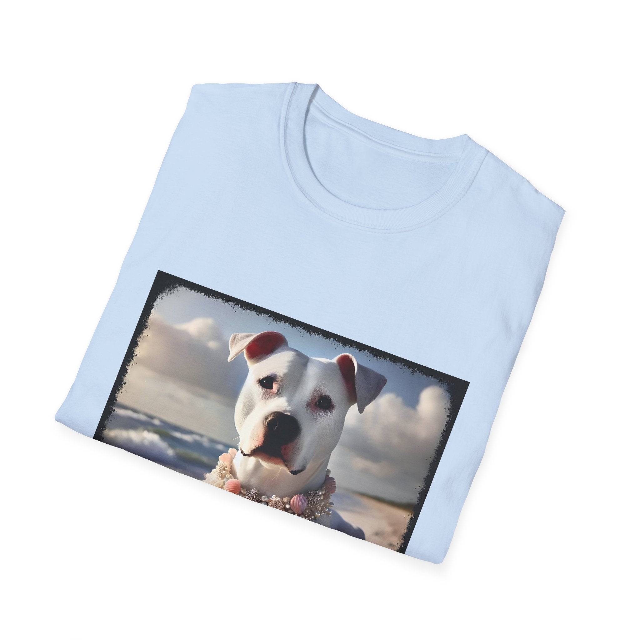 American Pit Bull Terrier Shirt | Seashell Sweetie Dog Lover Tee