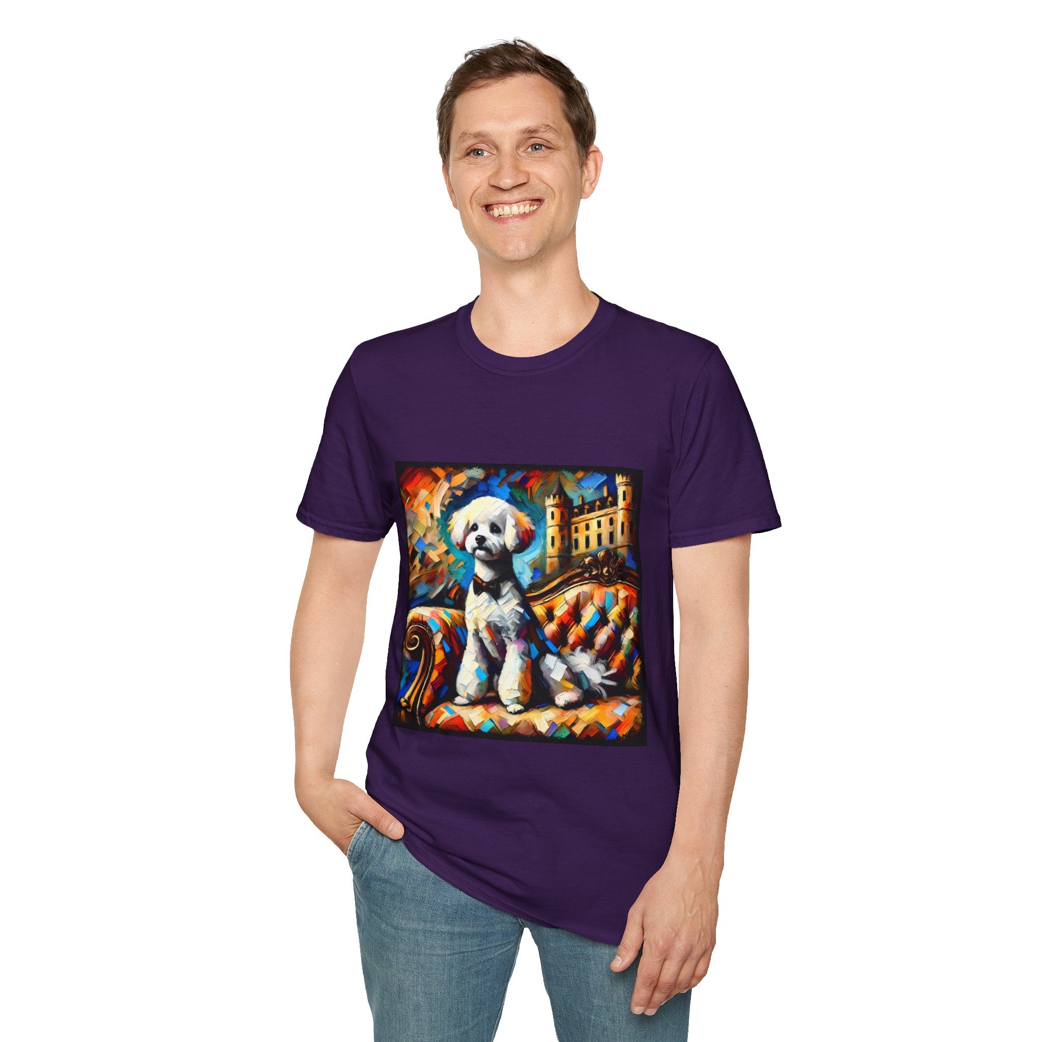 Bichon Frise Bowtie Classic | Unisex Dog T-Shirt