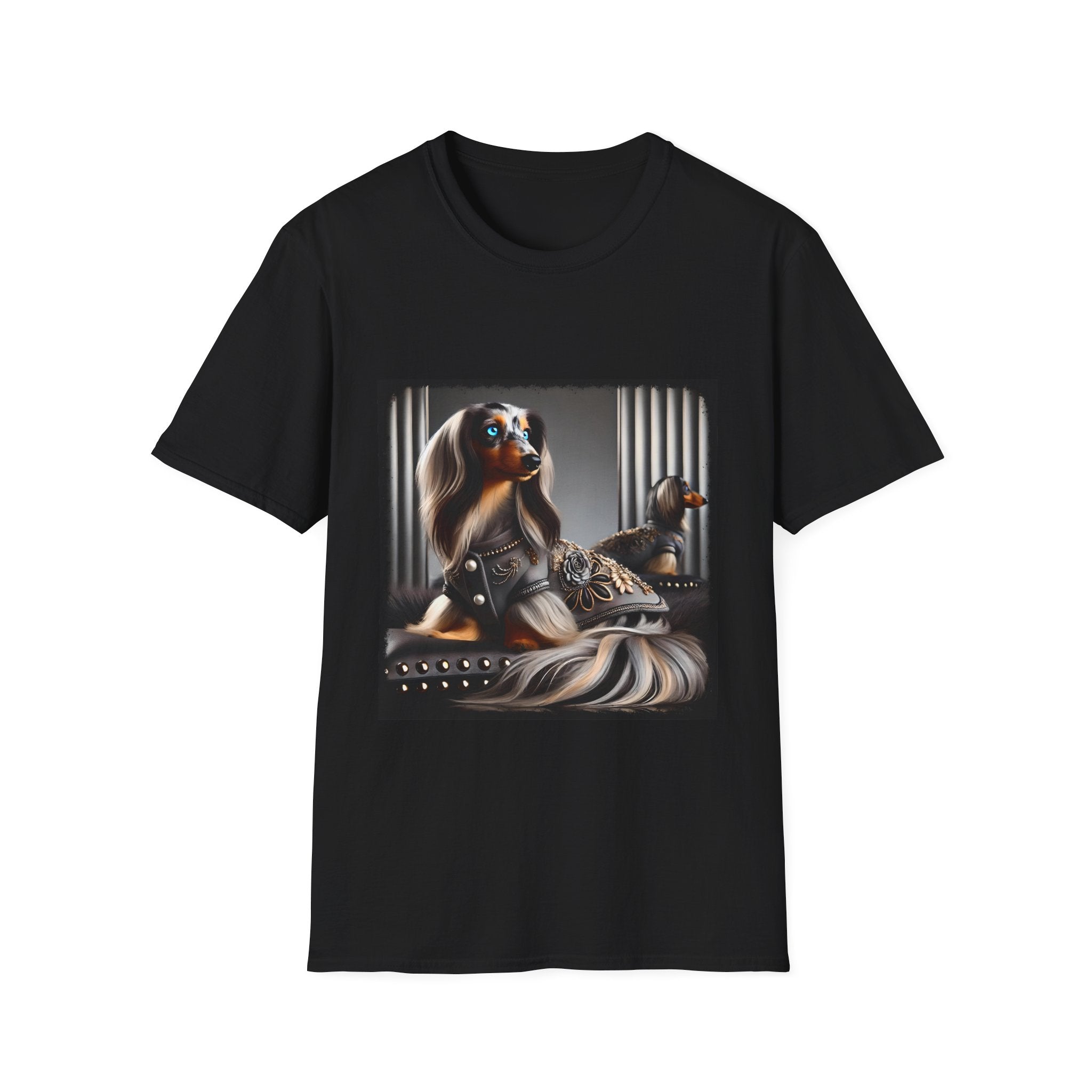 Dachshund Elegant Chic | Unisex Dog T-Shirt