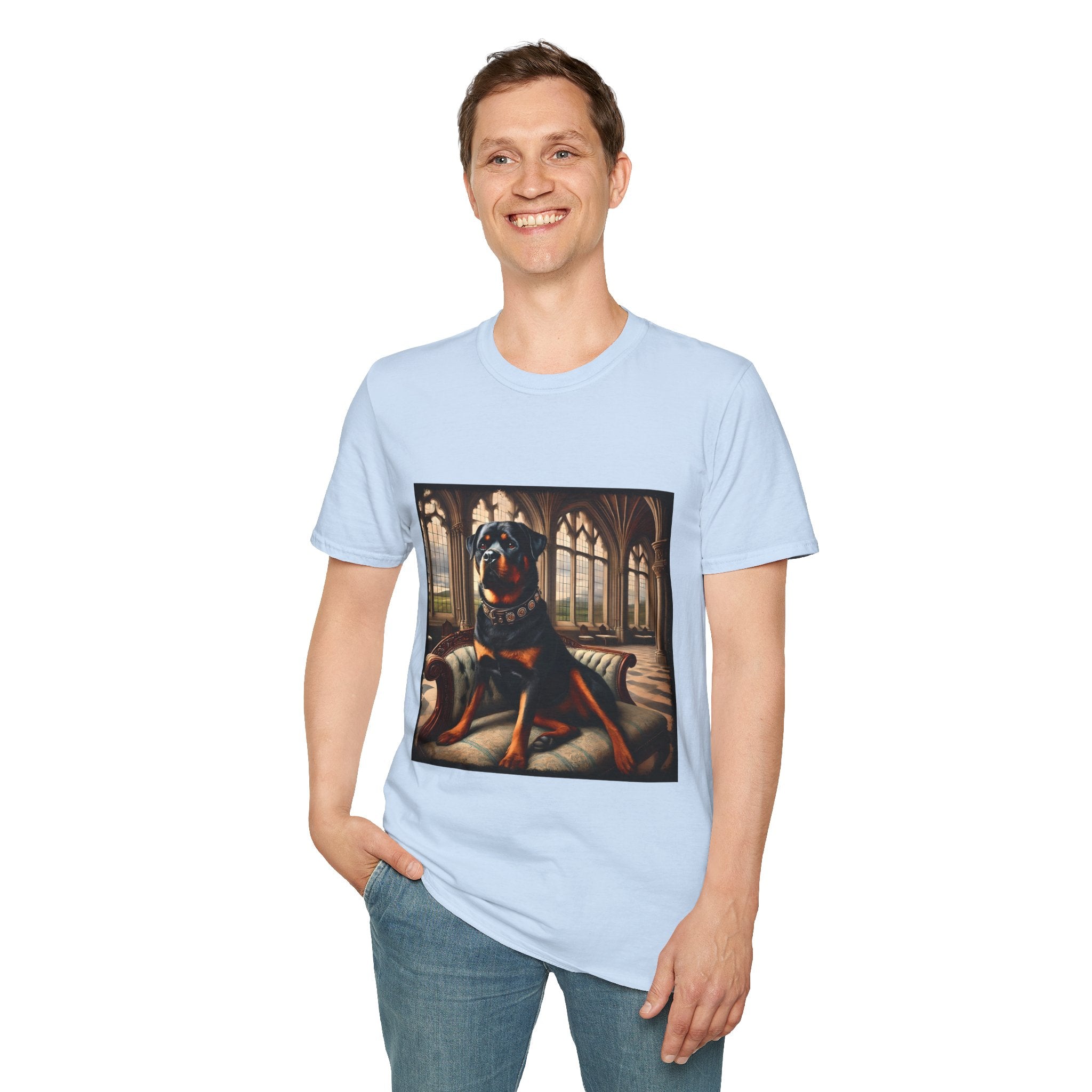 Rottweiler Poised Prince | Unisex Dog T-Shirt