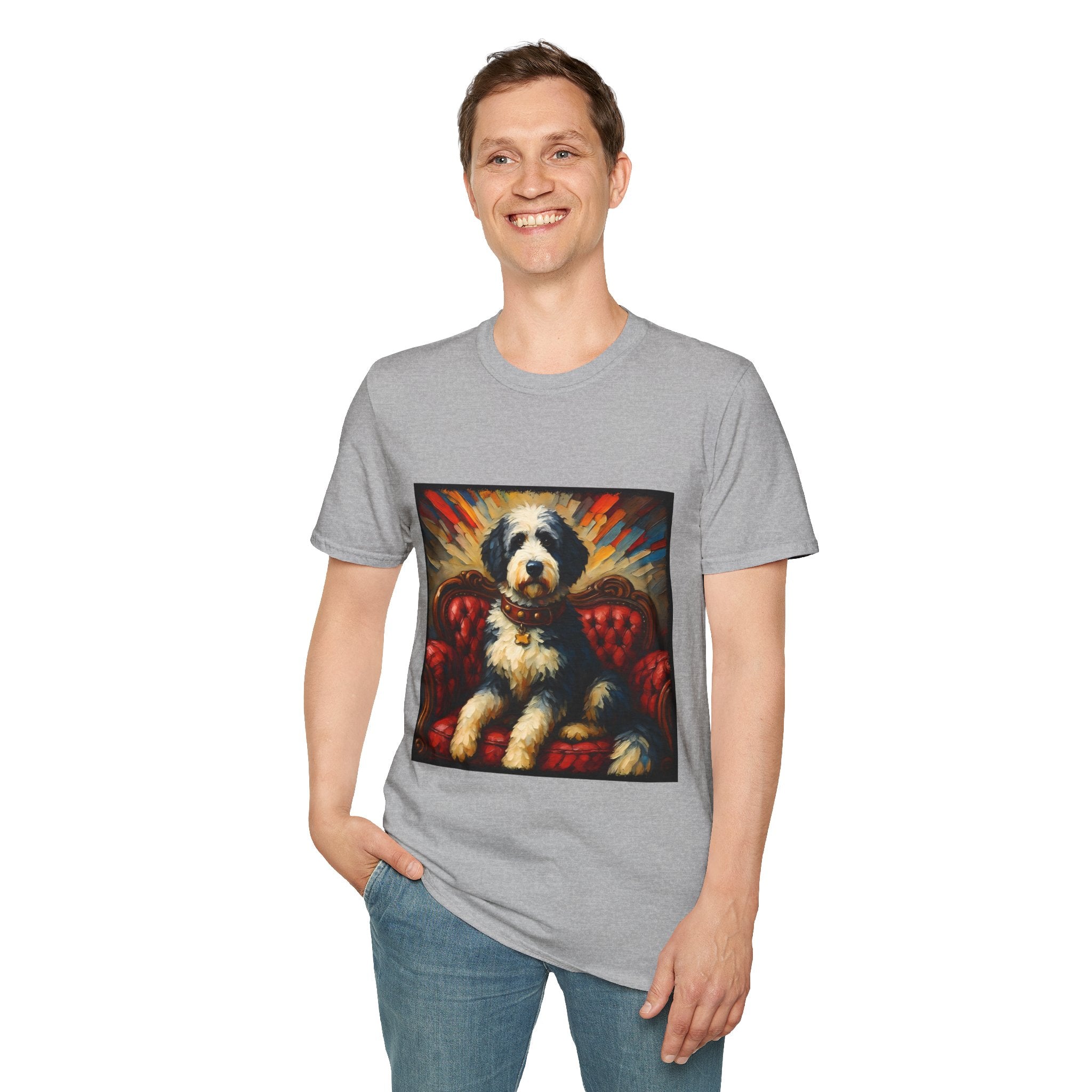 Sheepadoodle Warm Classic | Unisex Dog T-Shirt