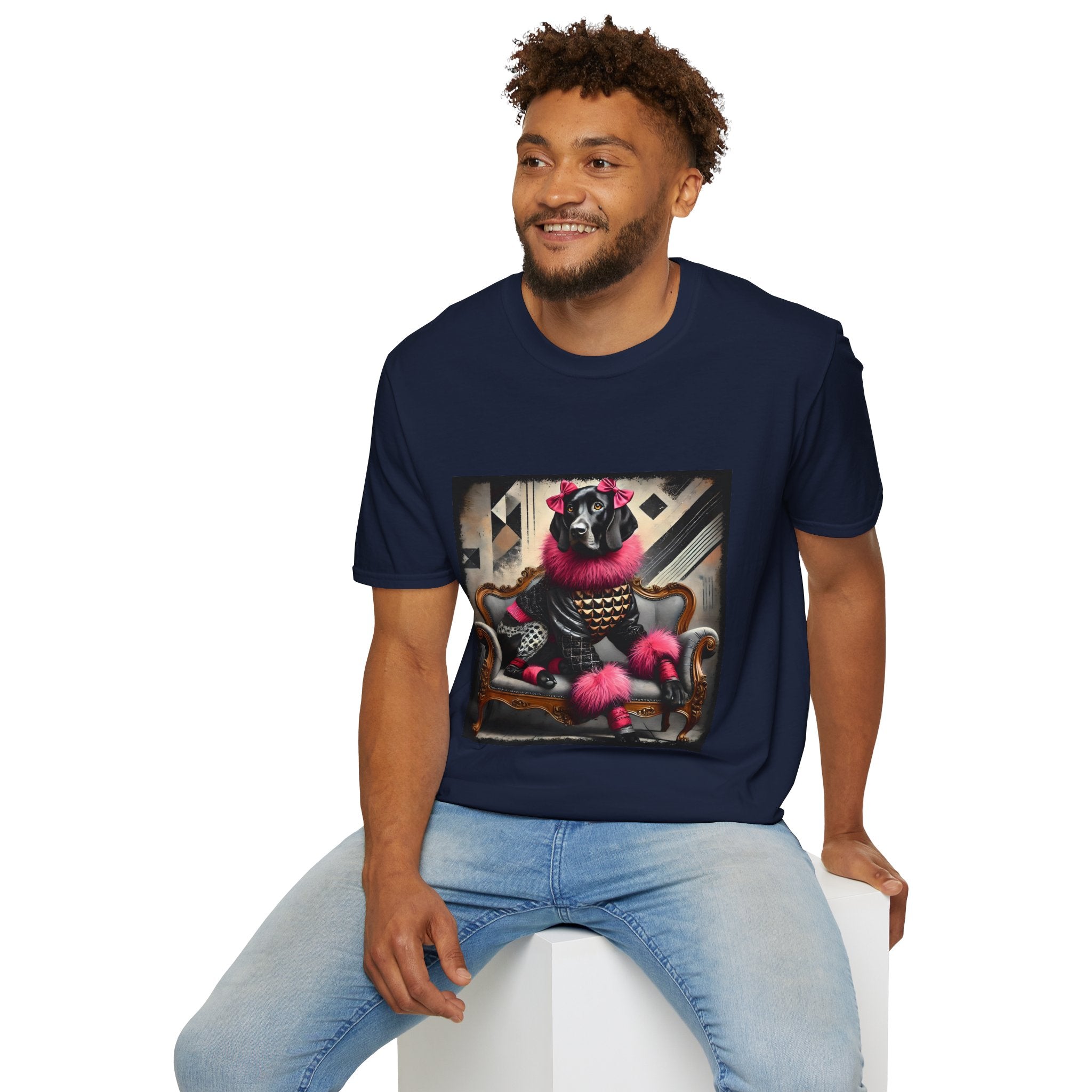 German Shorthaired Pointer Chic Rocker | Unisex Dog T-Shirt