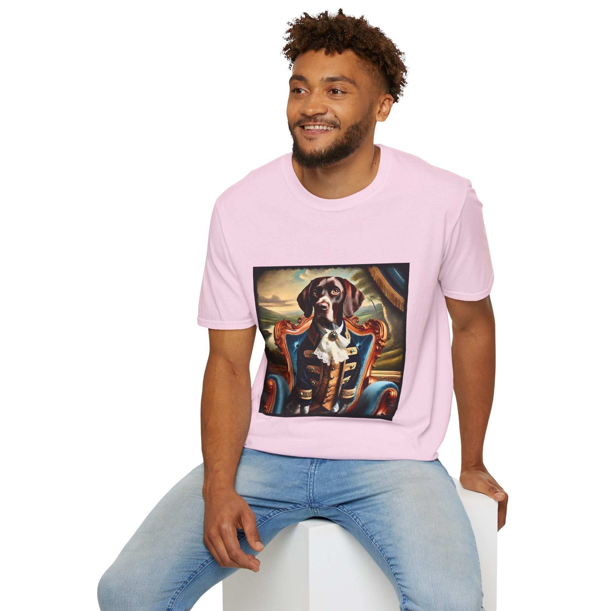 German Shorthaired Pointer Sir Handsome | Unisex Dog T-Shirt