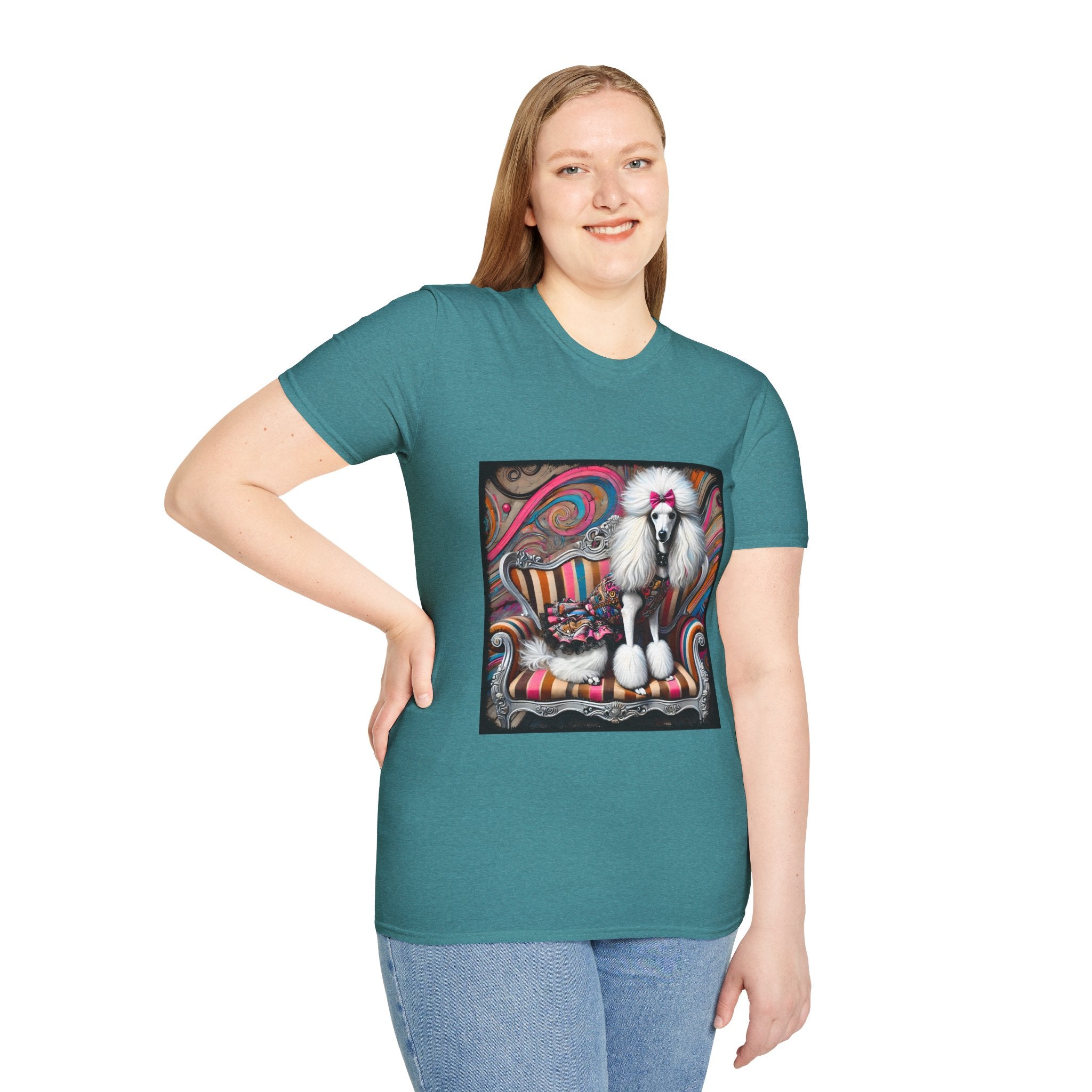 Poodle Chic Rocker | Unisex Dog T-Shirt