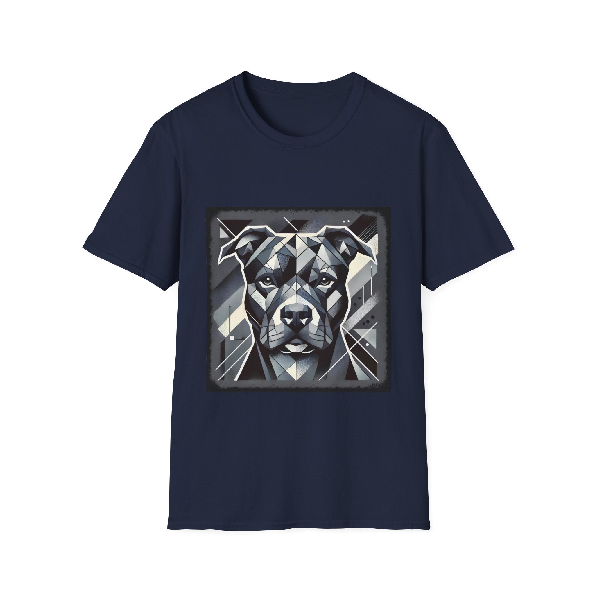 American Pit Bull Terrier Shirt | Geometric Dog Lover Tee