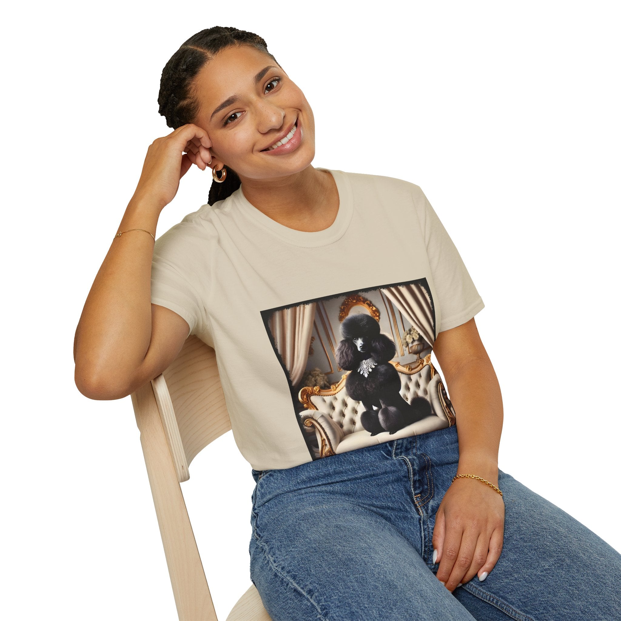 Poodle Glitzy Gal | Unisex Dog T-Shirt