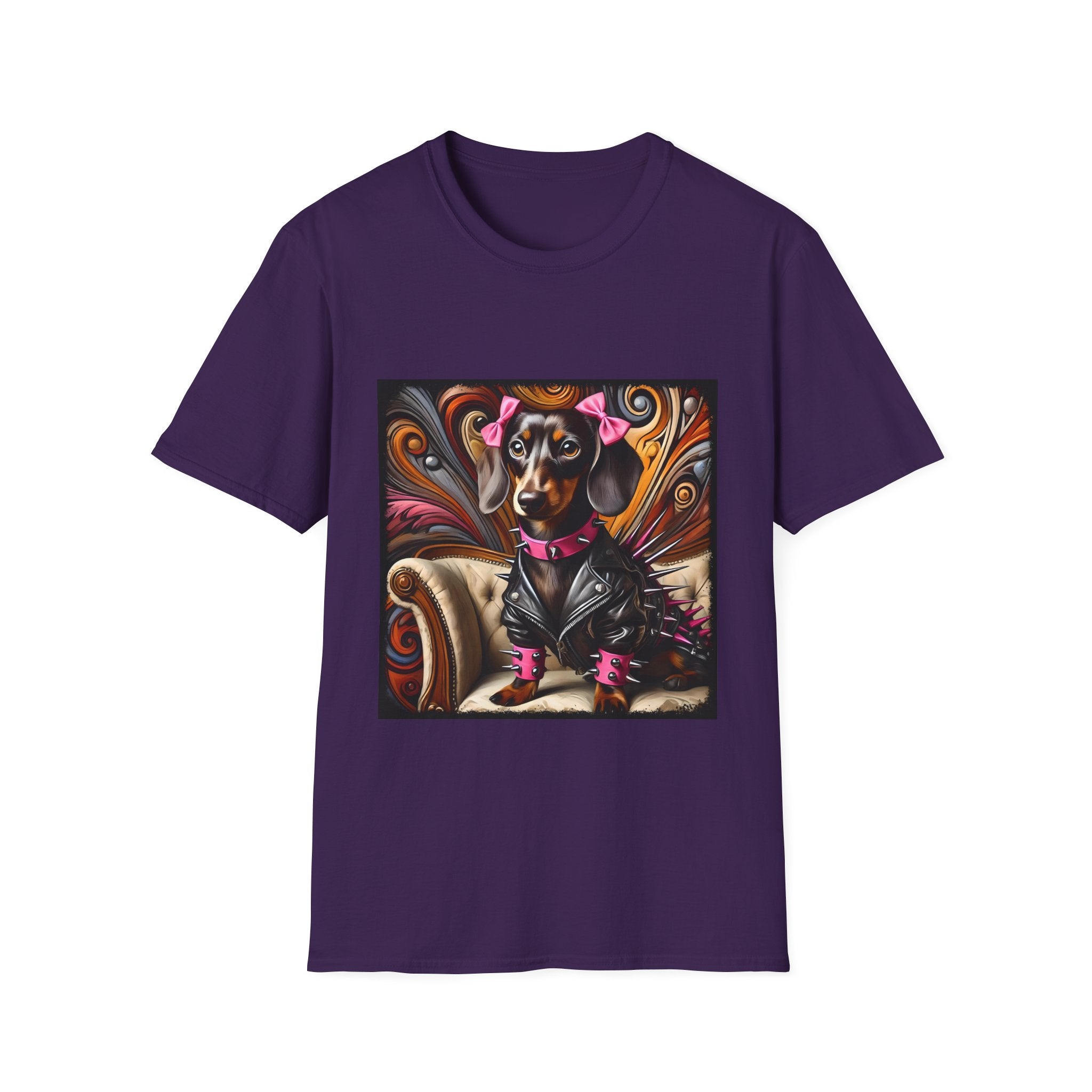 Dachshund Edgy Rocker | Unisex Dog T-Shirt