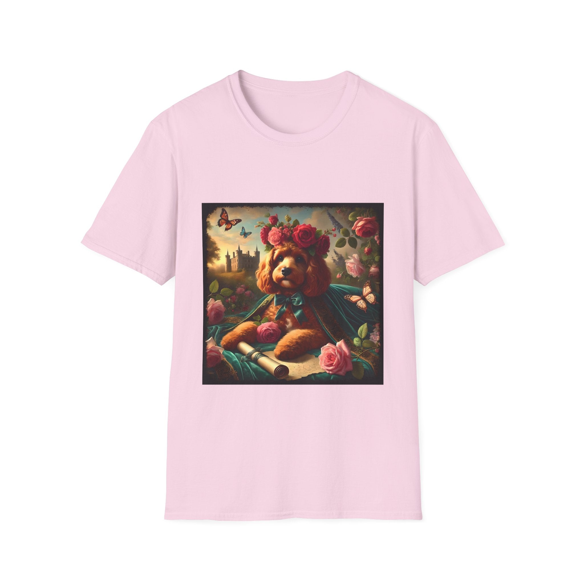 Cavapoo Botanical Beauty | Unisex Dog T-Shirt