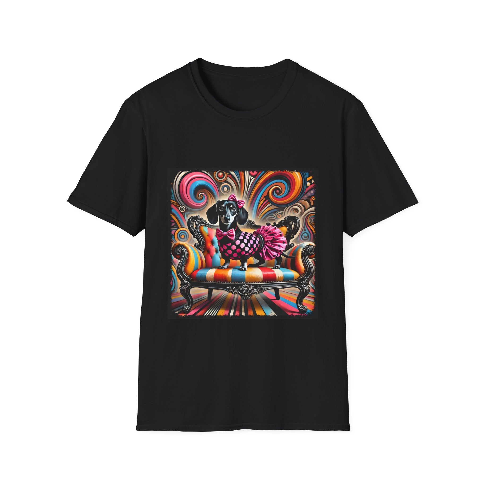 Dachshund Polka Dot Diva | Unisex Dog T-Shirt