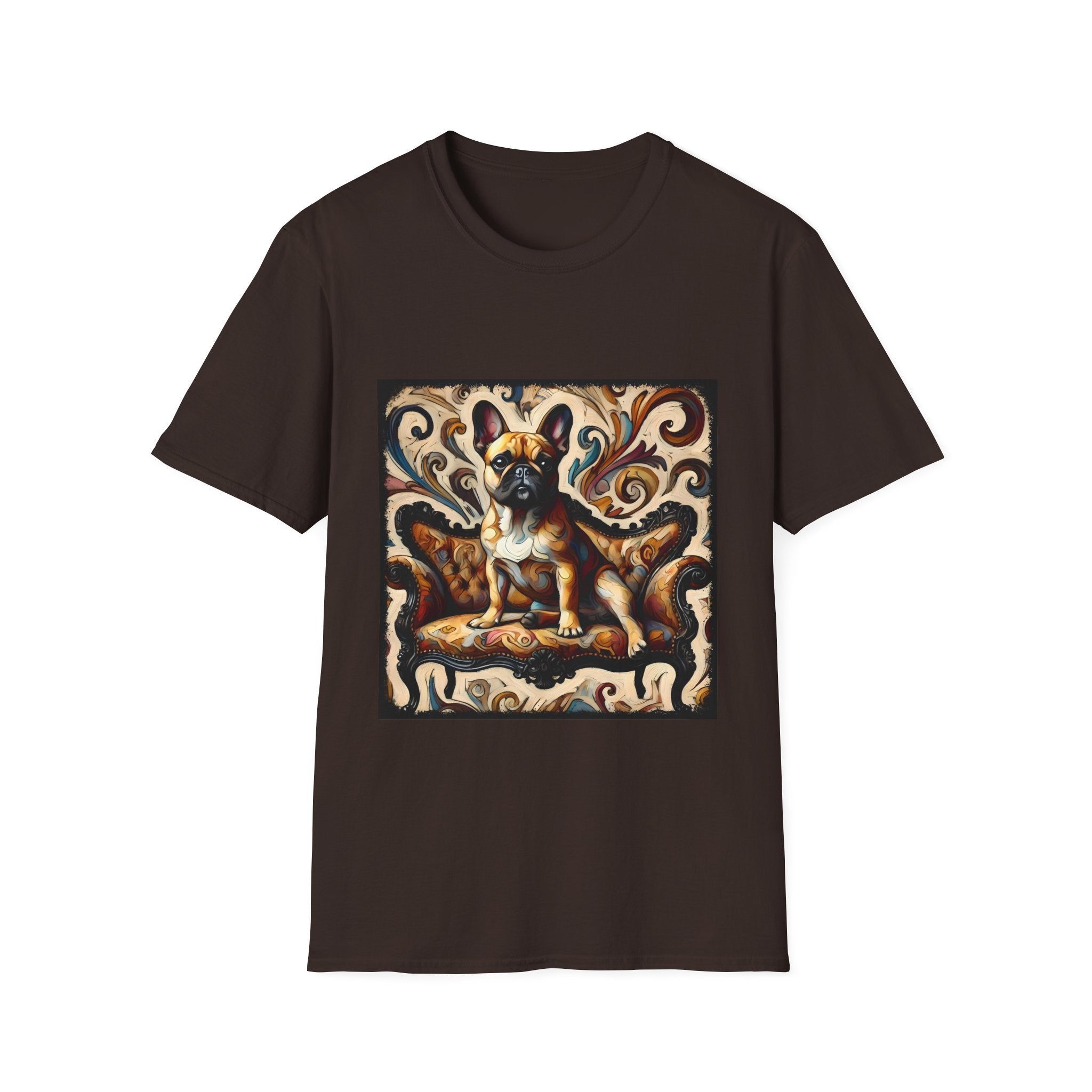 French Bulldog Shirt | Dramatic Swirl Dog Lover Tee