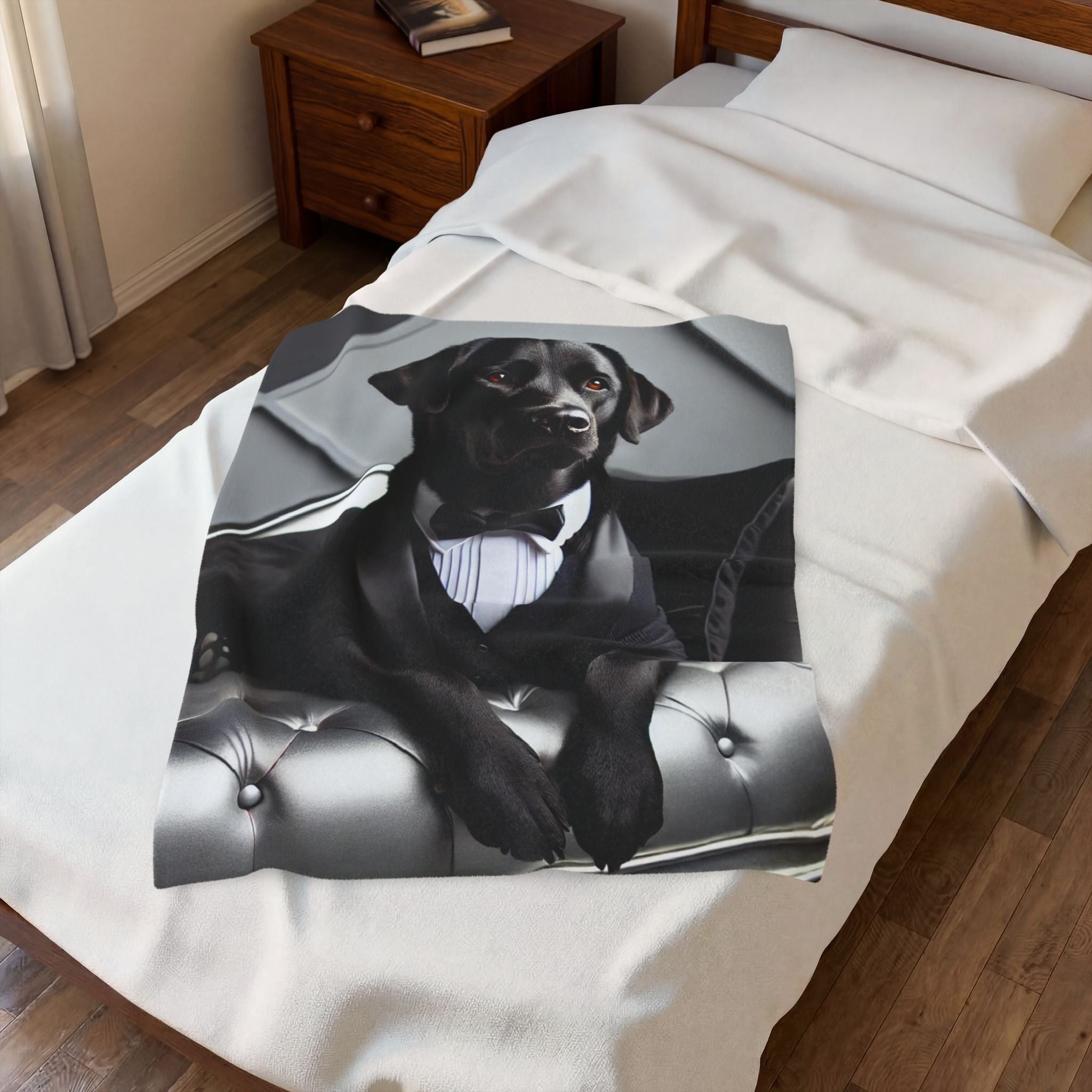 Labrador Retriever Blanket | Debonaire Dude Dog Lover Gift
