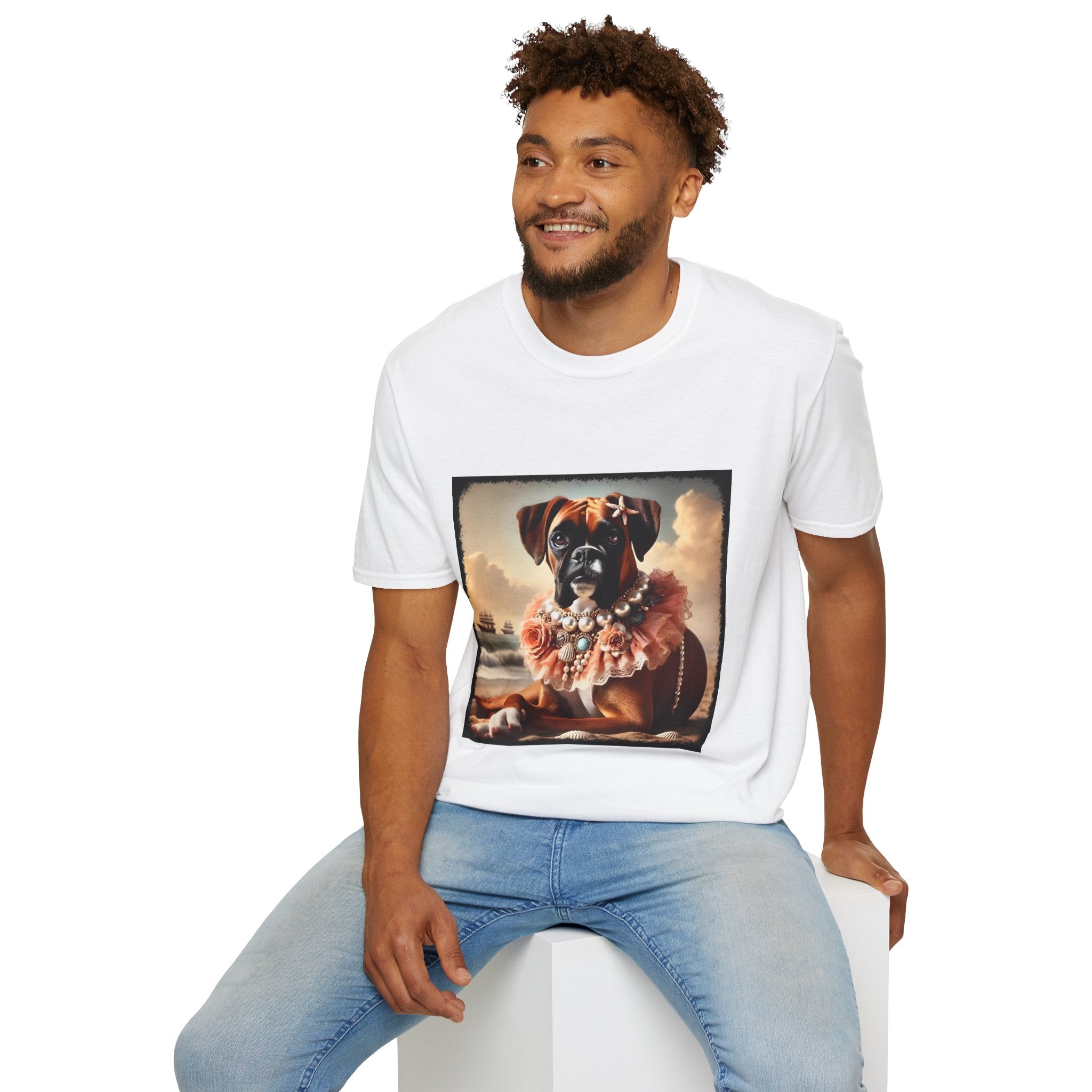 Boxer Beach Dreamer | Unisex Dog T-Shirt
