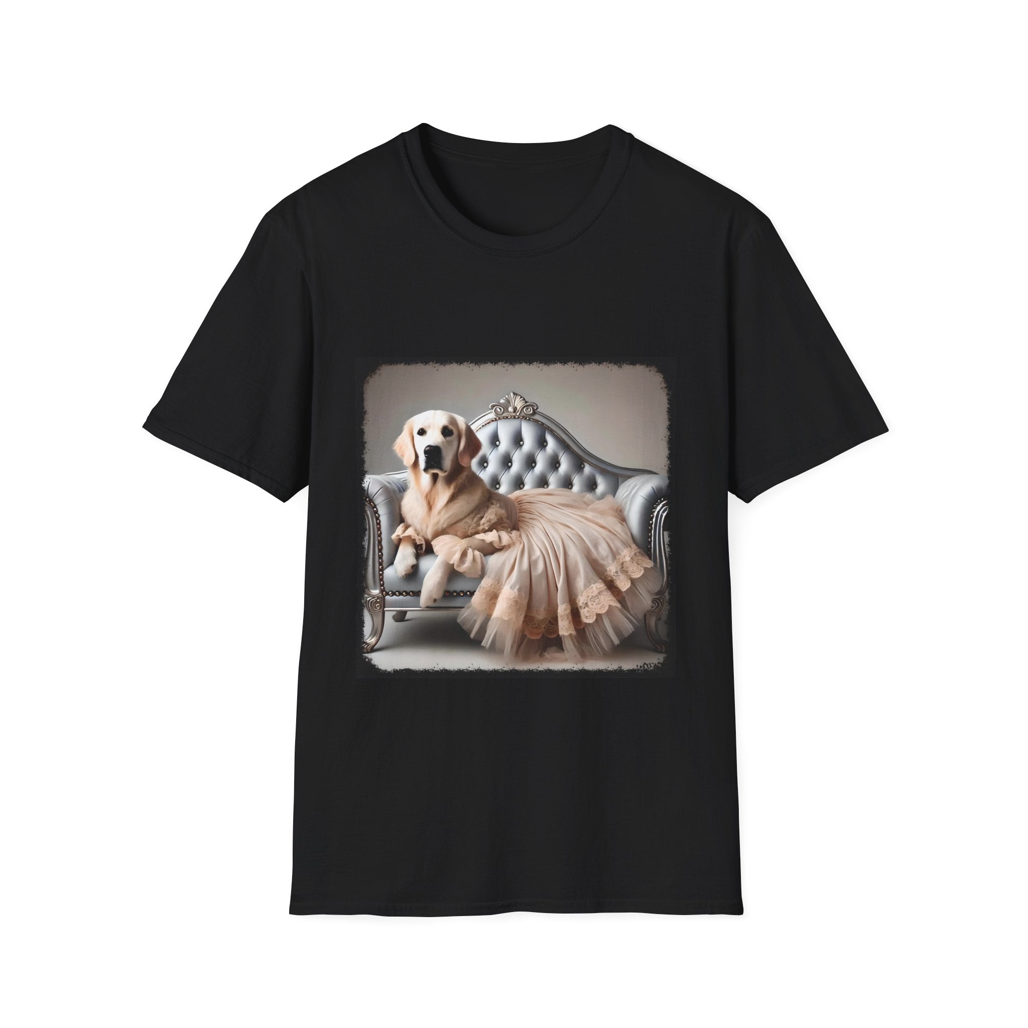 Golden Retriever Shirt | Elegant Glamour Dog Lover Tee
