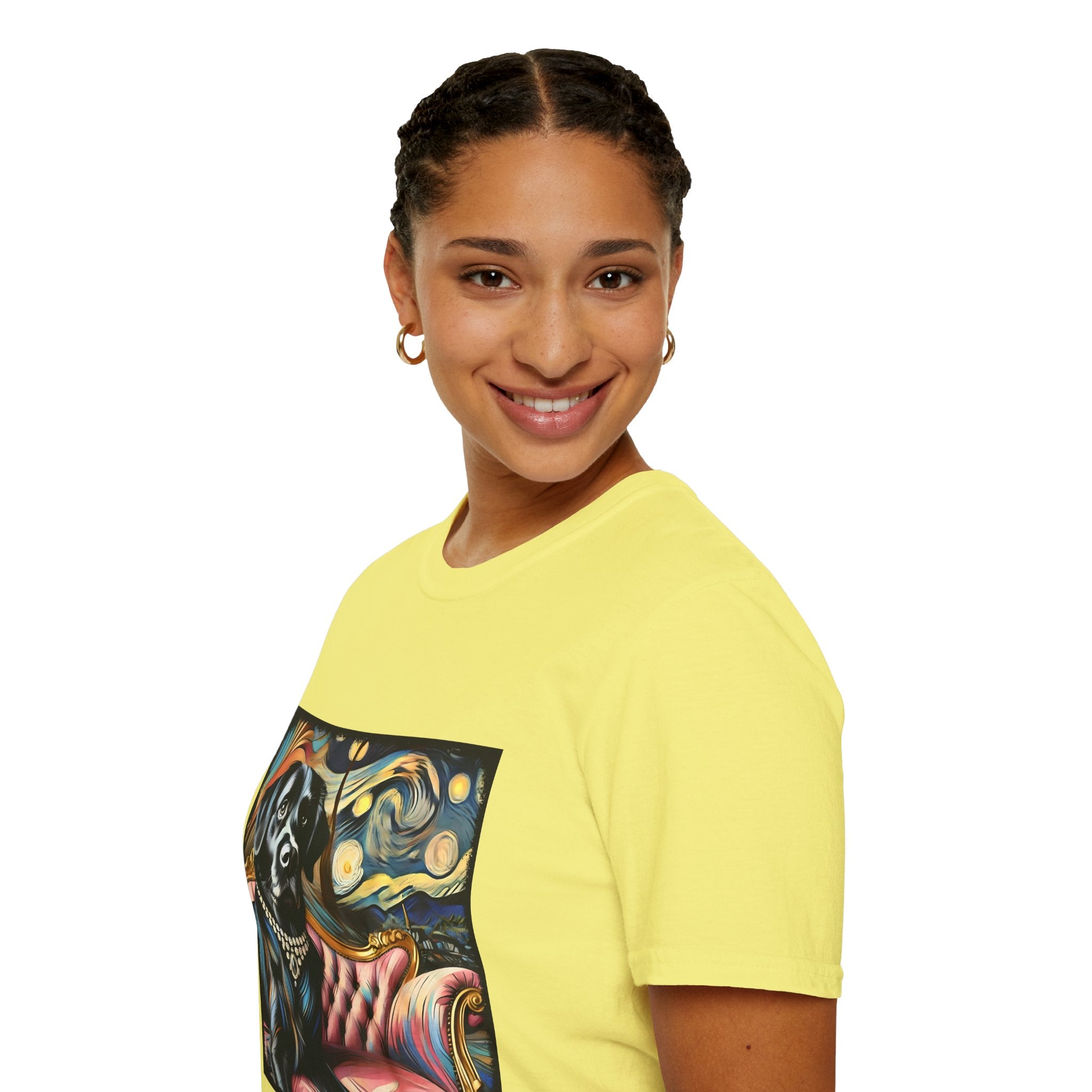Labrador Retriever Starry Swirl | Unisex Dog T-Shirt