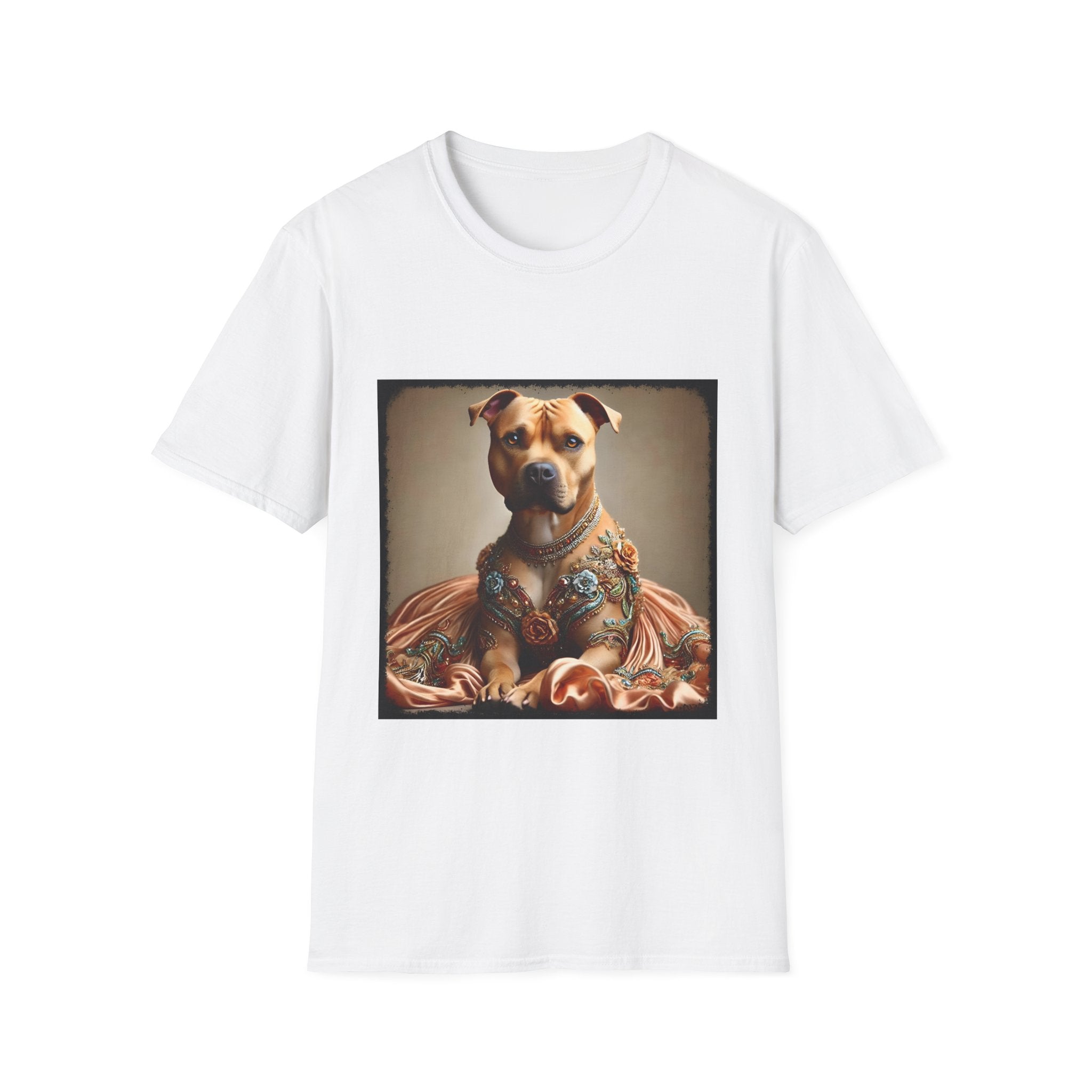 American Pit Bull Terrier Shirt | Sparkle Queen Dog Lover Tee