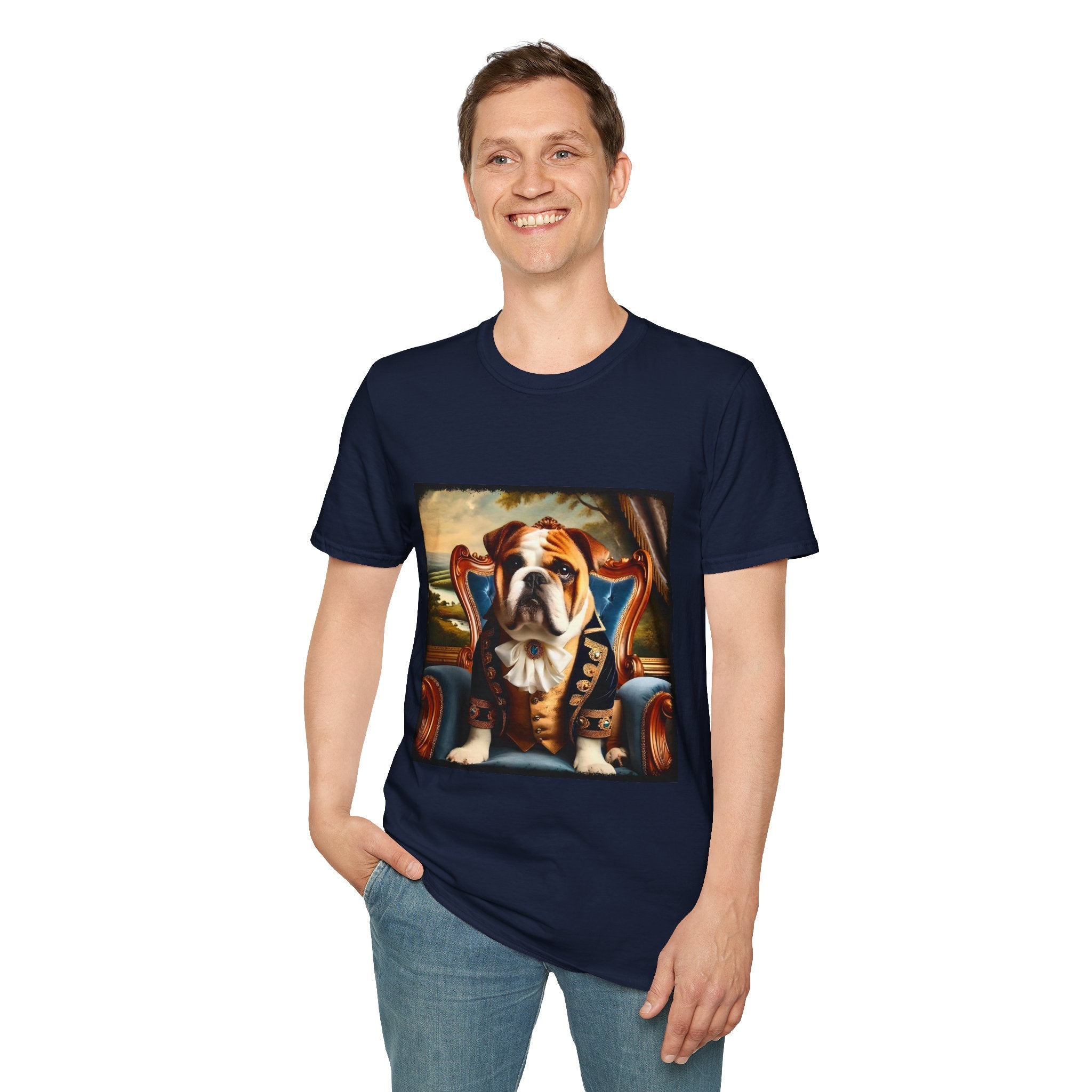 Bulldog Bougie Baron | Unisex Dog T-Shirt