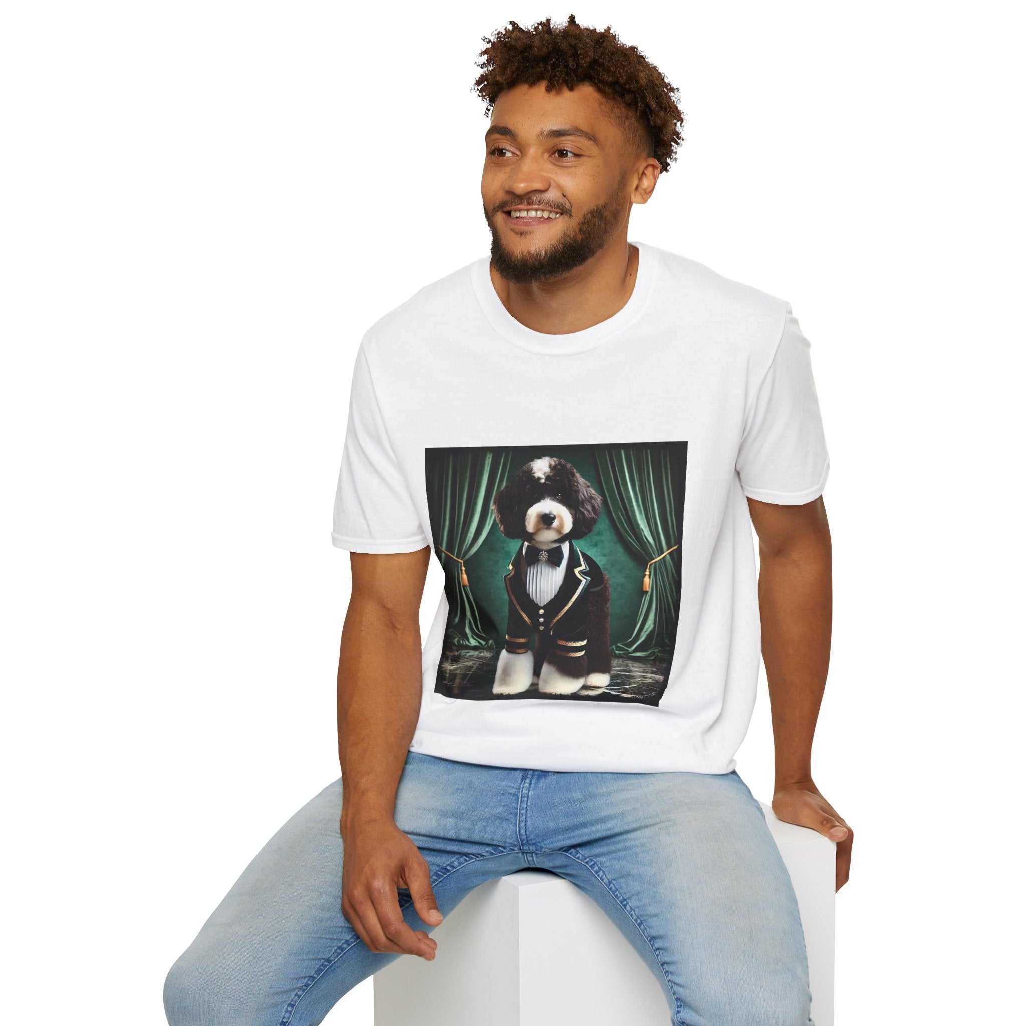 Aussiedoodle Tux Luxe | Unisex Dog T-Shirt