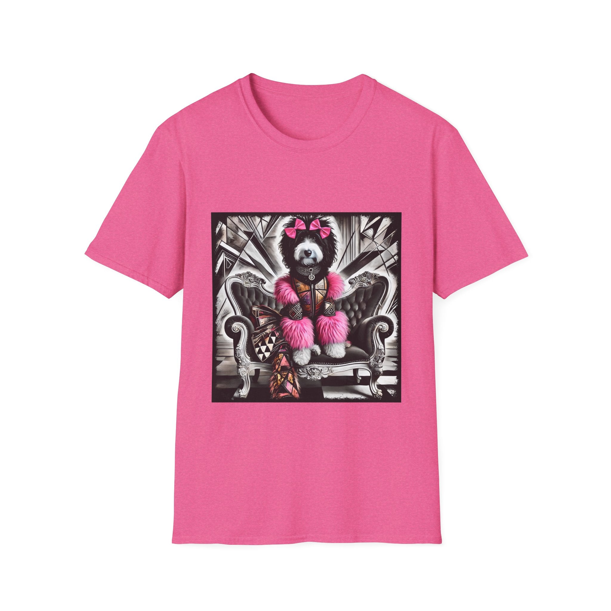 Bernedoodle Bold Rock | Unisex Dog T-Shirt