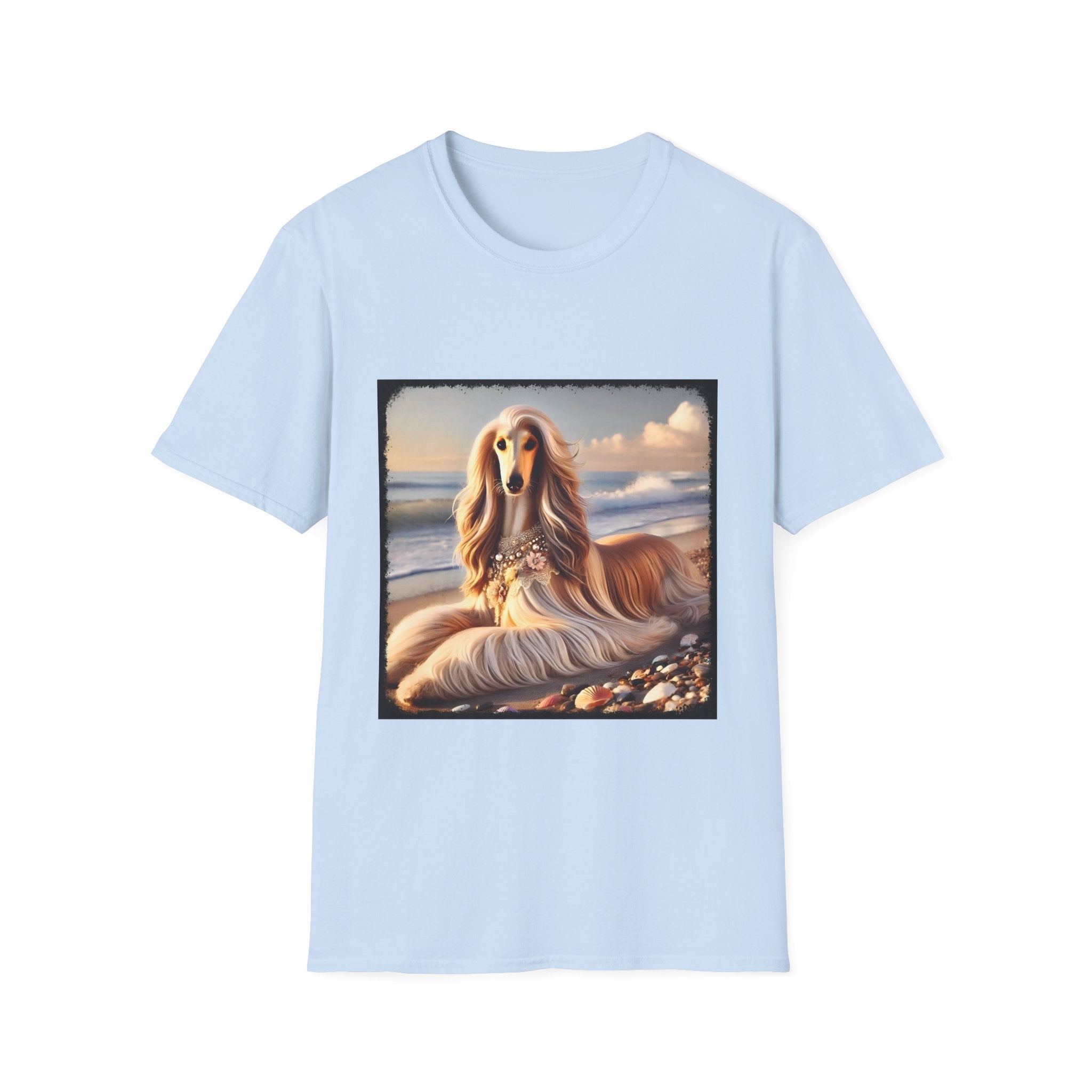 Afghan Hound Shirt | Seashell Sweetie Dog Lover Tee