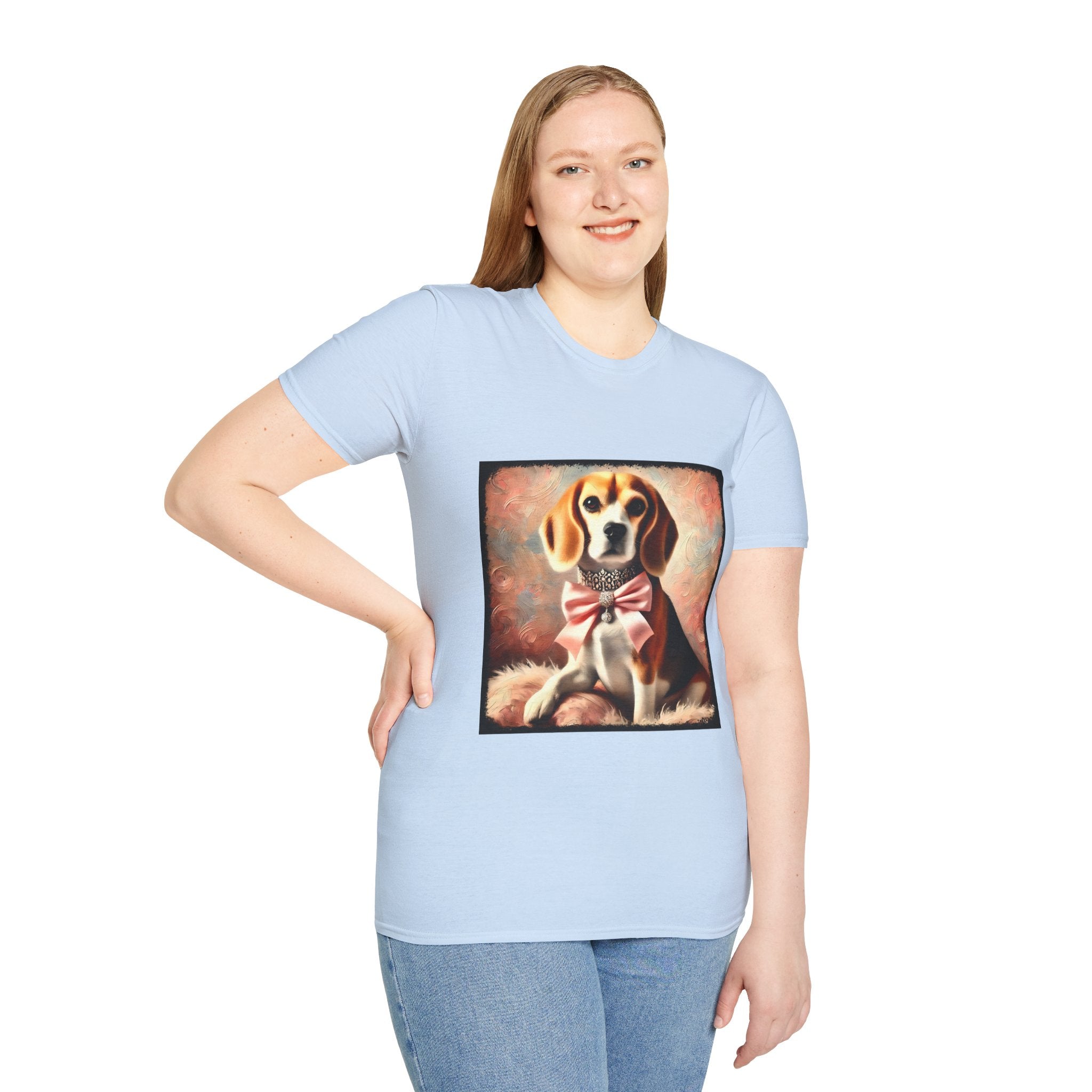 Beagle Diamond Princess Classic | Unisex Dog T-Shirt